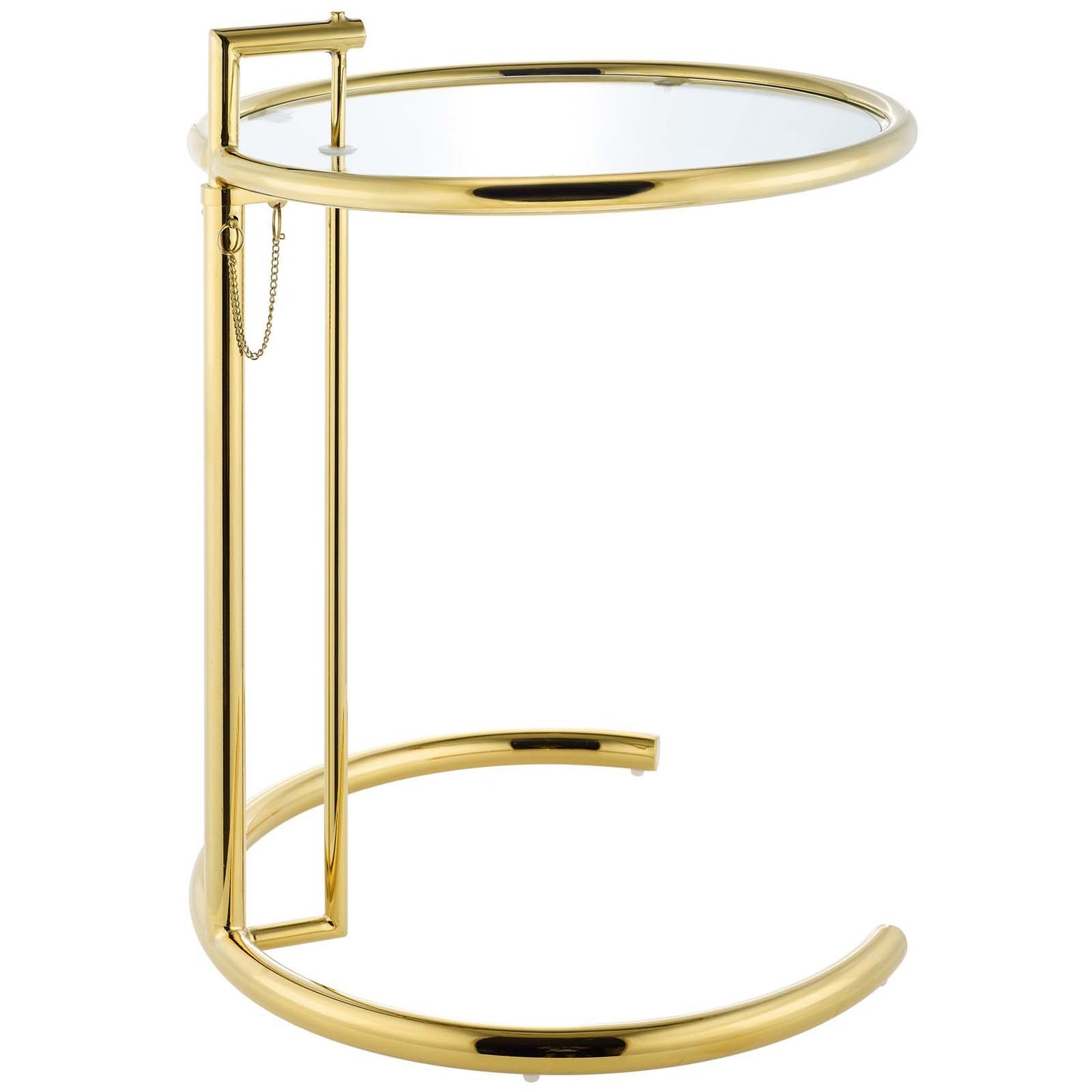 Modway Eileen Gold Stainless Steel End Table
