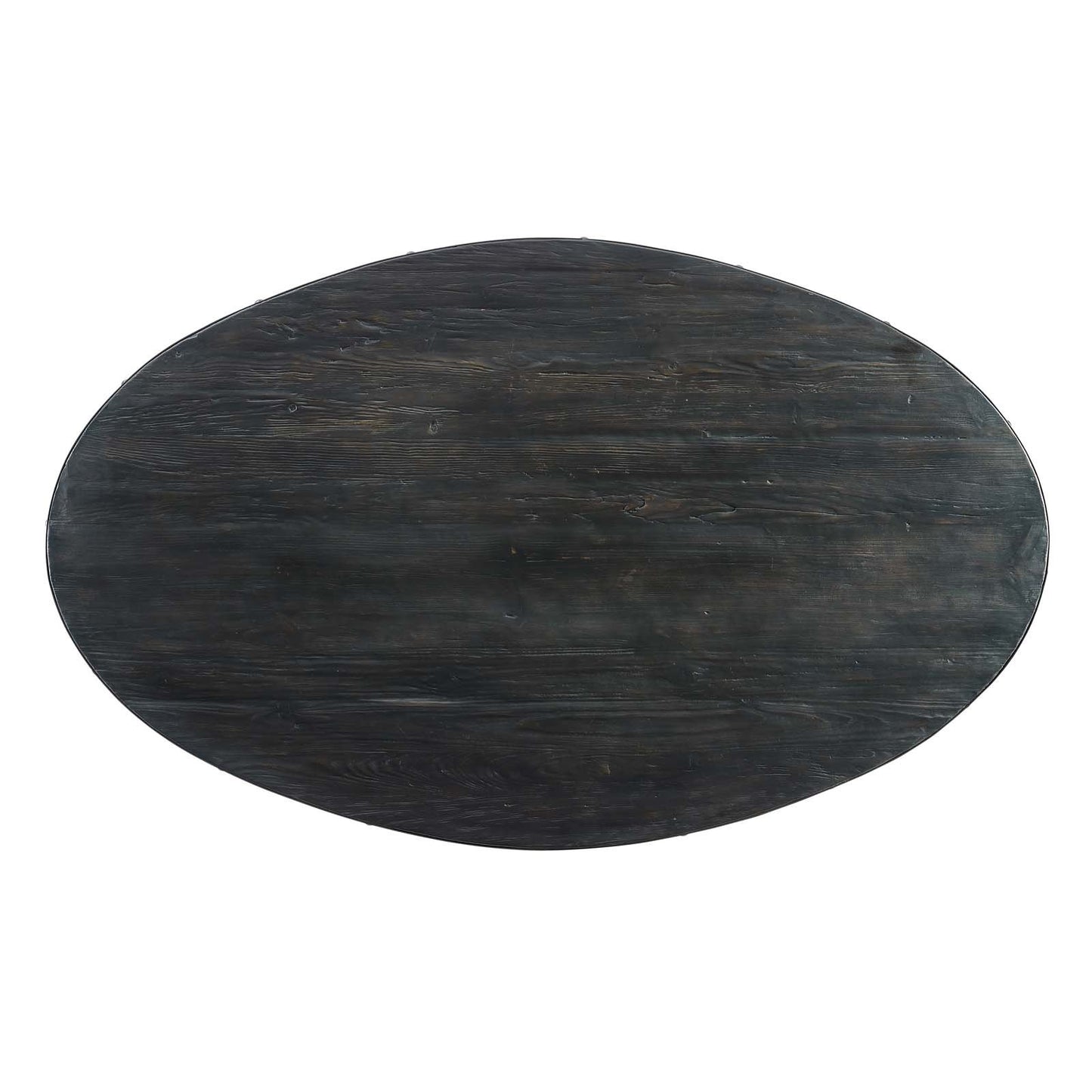 Modway Drive 78" Oval Wood Top Dining Table