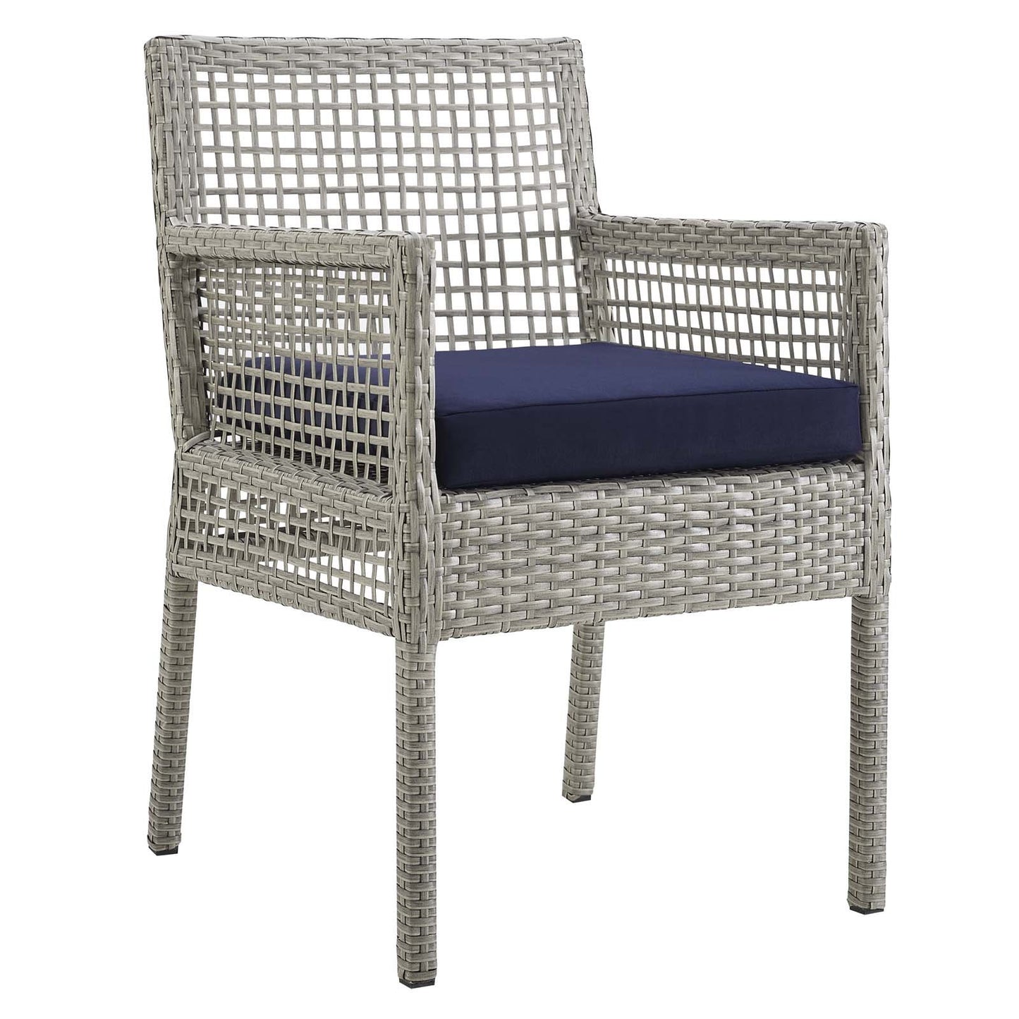 Modway Aura 7 Piece Outdoor Patio Wicker Rattan Set
