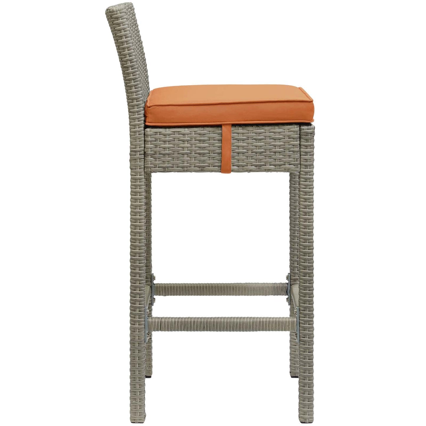 Modway Conduit Bar Stool Outdoor Patio Wicker Rattan Set of 2-EEI-3604 | Bar Stools | 