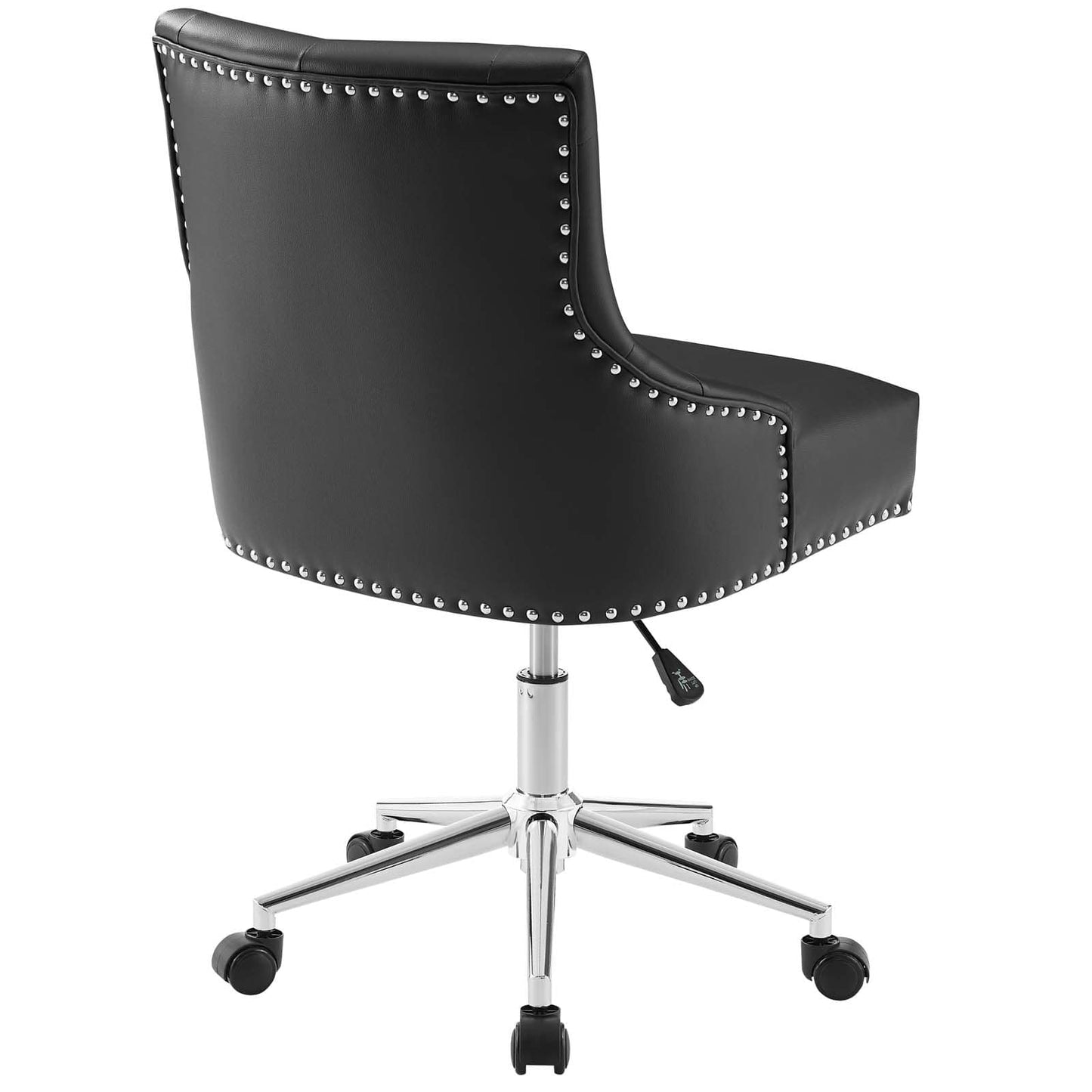 Modway Regent Tufted Button Swivel Faux Leather Office Chair | Office Chairs | Modishstore-4