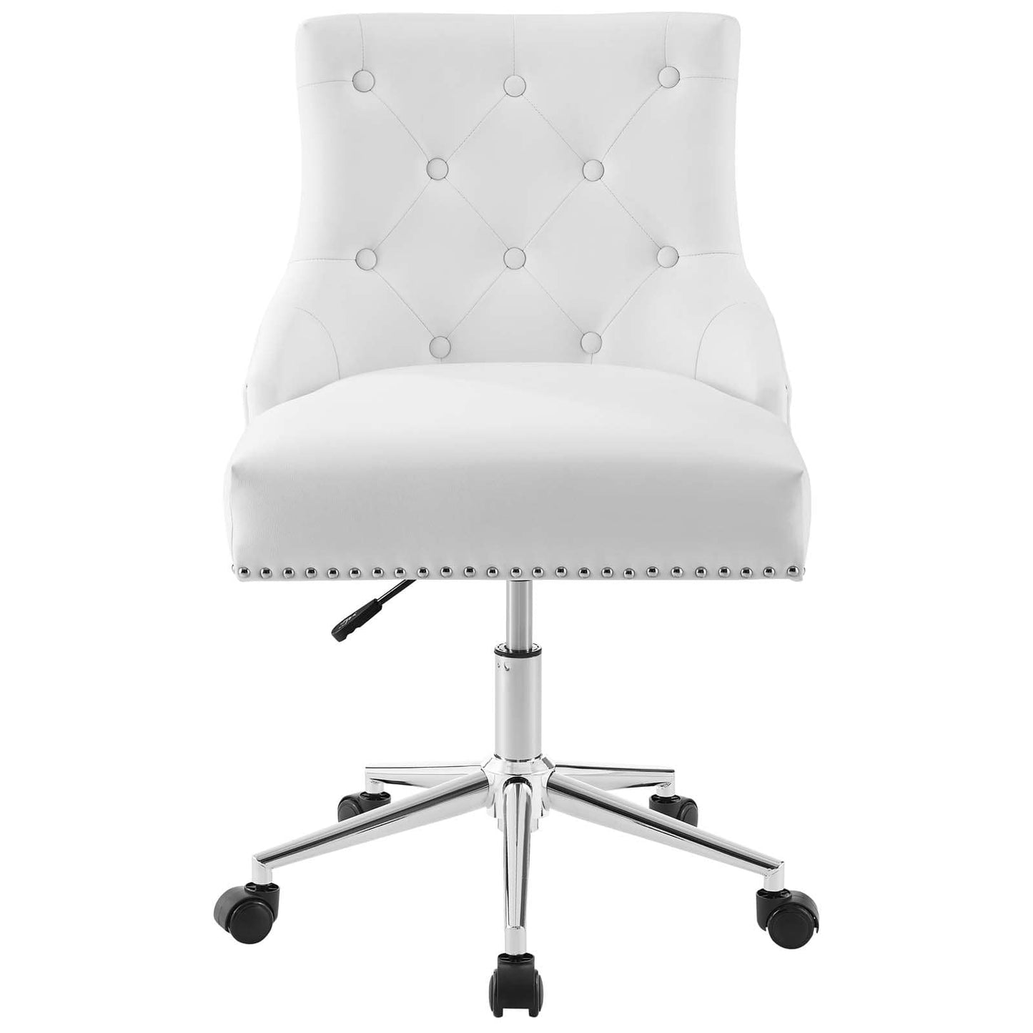 Modway Regent Tufted Button Swivel Faux Leather Office Chair | Office Chairs | Modishstore-26