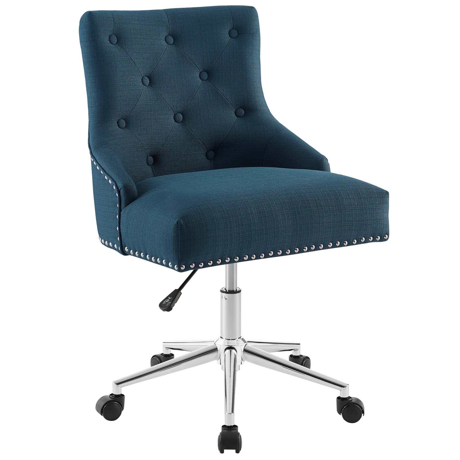 Modway Regent Tufted Button Swivel Upholstered Fabric Office Chair | Office Chairs | Modishstore-2