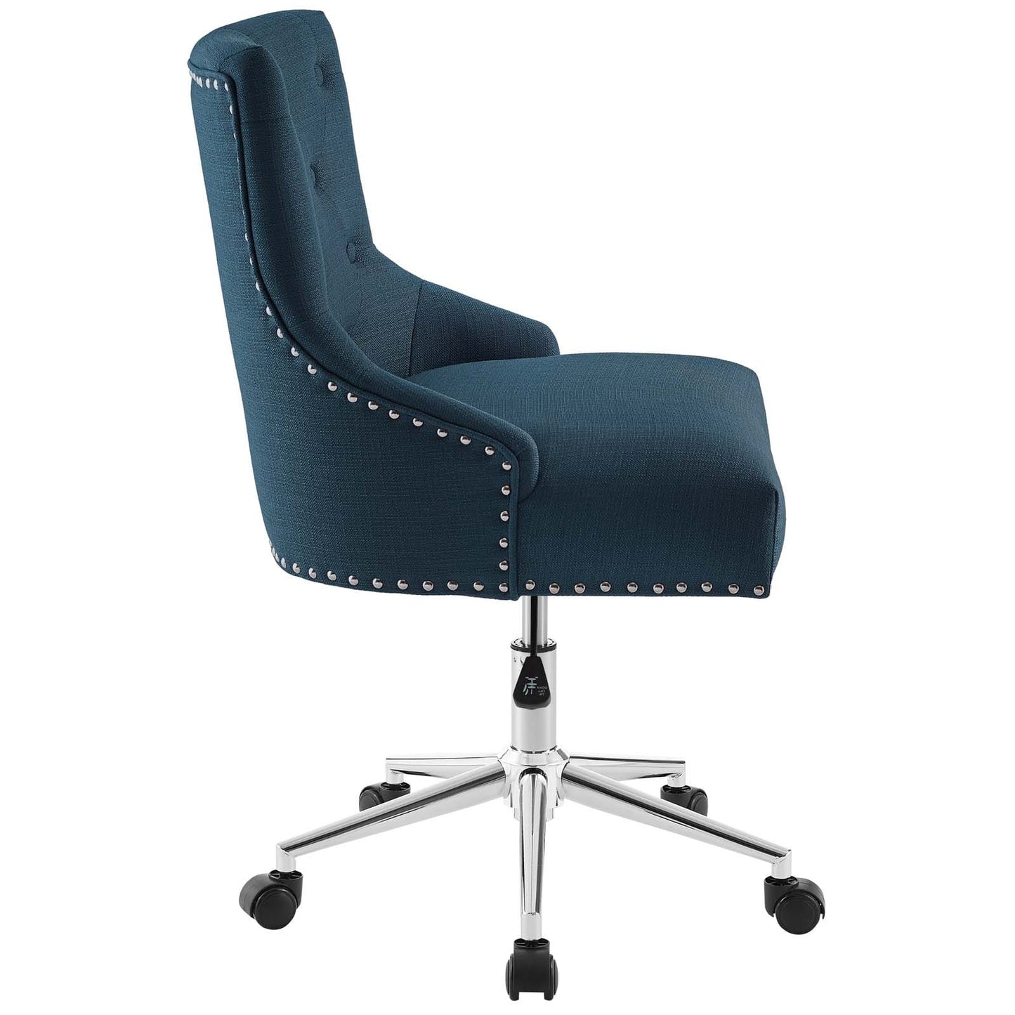 Modway Regent Tufted Button Swivel Upholstered Fabric Office Chair | Office Chairs | Modishstore-3