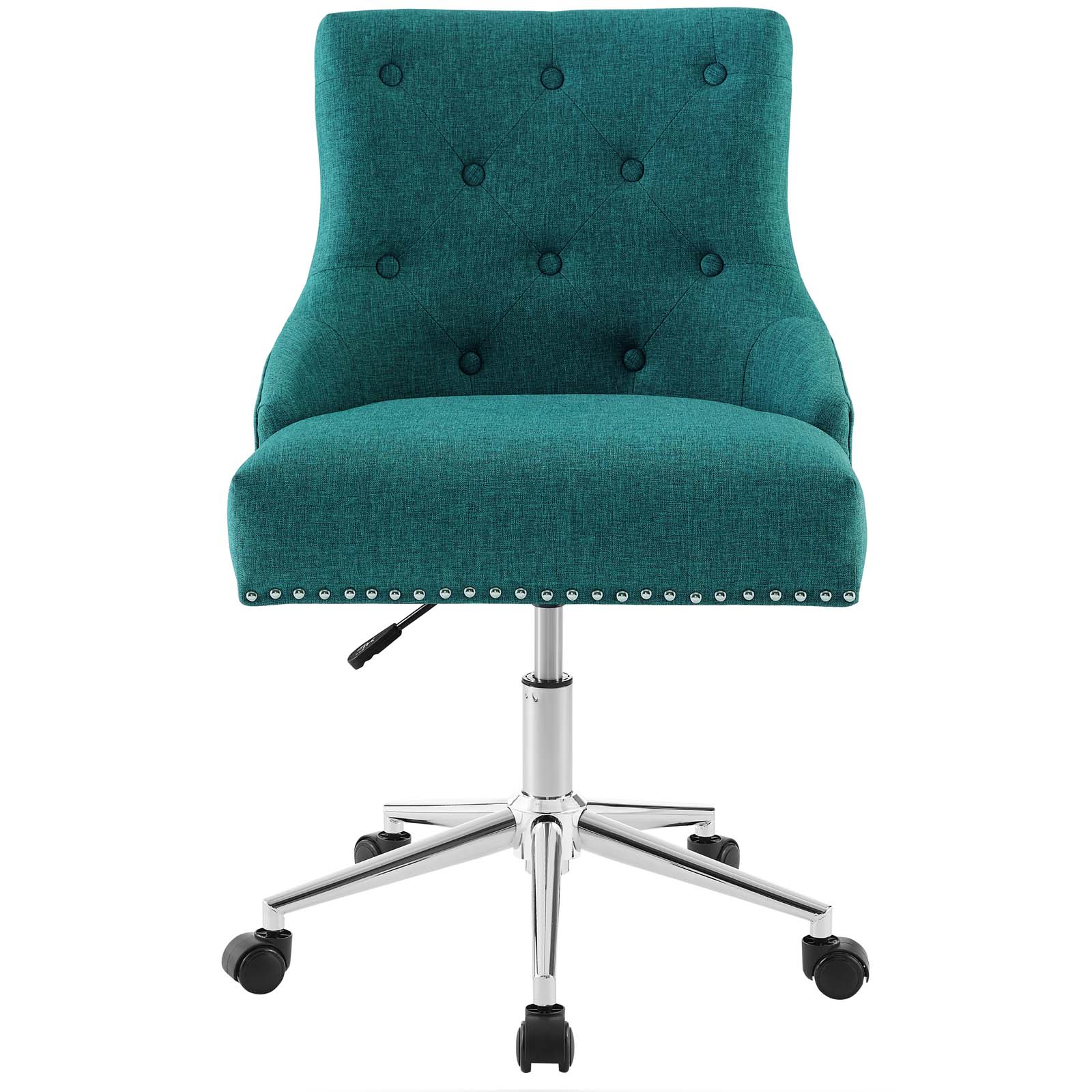 Modway Regent Tufted Button Swivel Upholstered Fabric Office Chair | Office Chairs | Modishstore-26