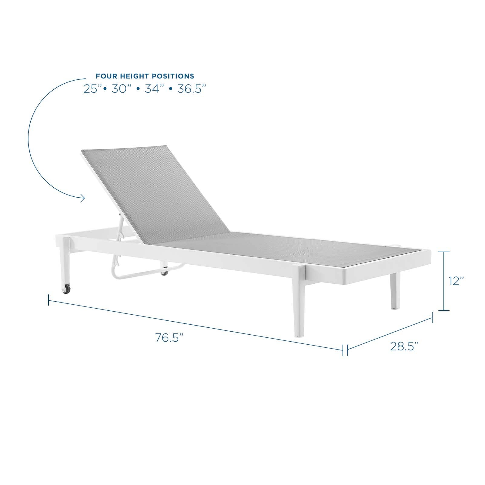 Modway Charleston Outdoor Patio Chaise Lounge Chair | Lounge Chairs | 