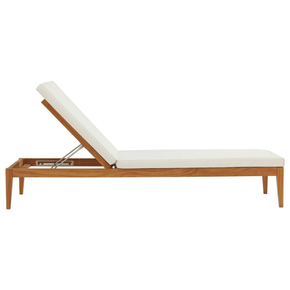 Modway Northlake 3 Piece Outdoor Patio Premium Grade A Teak Wood Set | Outdoor Patio Daybed | Modishstore-5