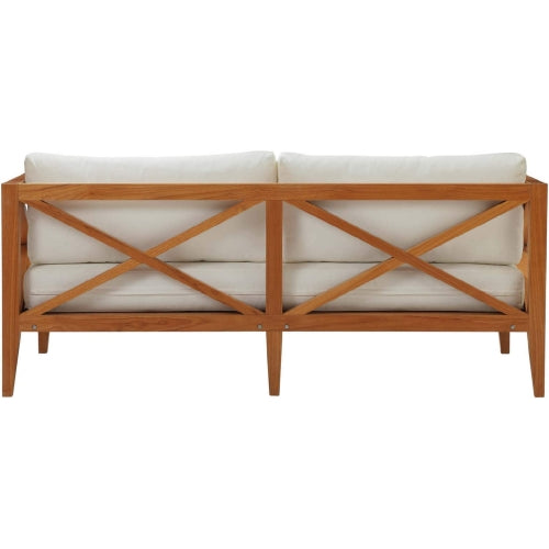 Modway Northlake 3 Piece Outdoor Patio Premium Grade A Teak Wood Set | Outdoor Patio Daybed | Modishstore-6