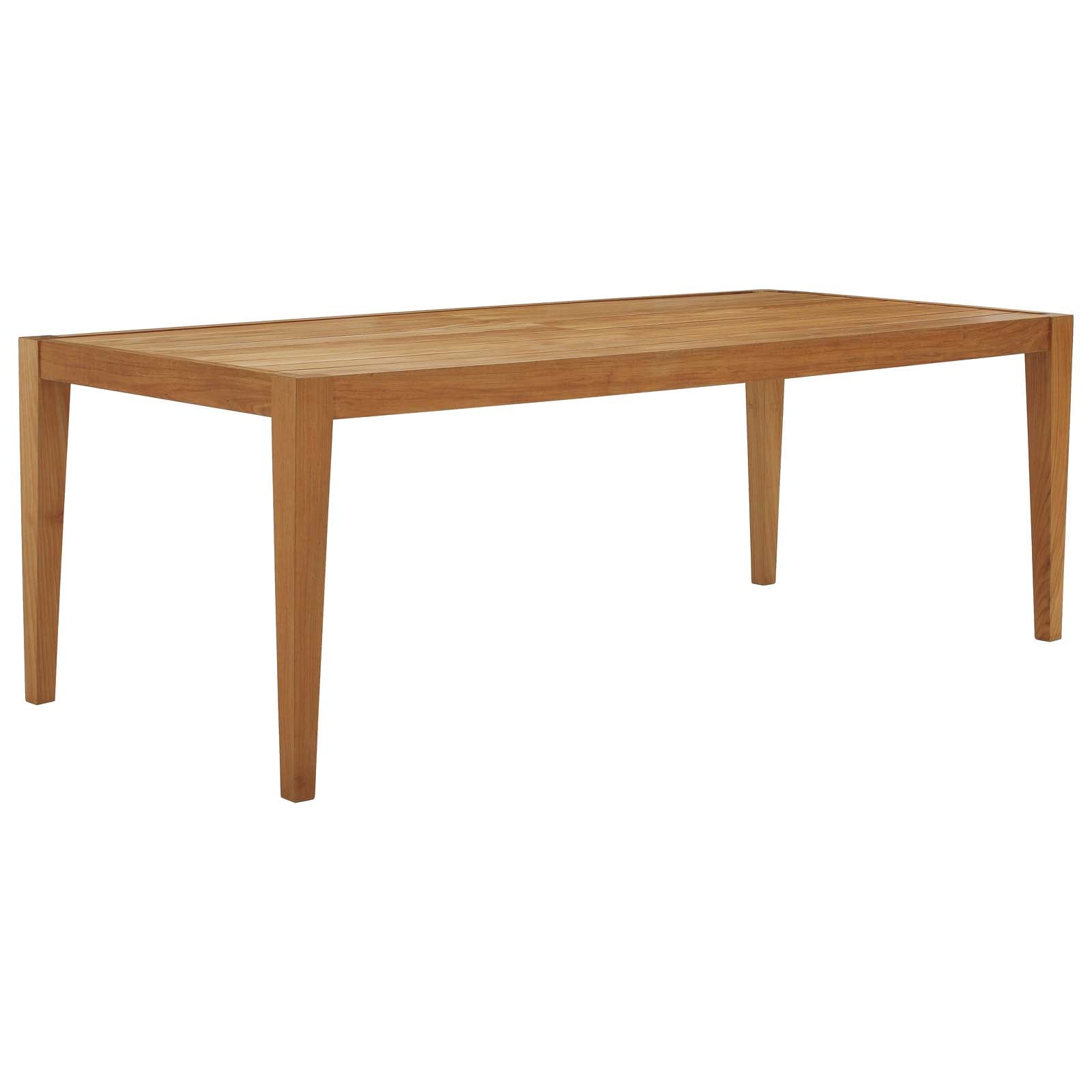 Northlake 7 Piece Outdoor Patio Premium Grade A Teak Wood Set By Modway - EEI-3631 | Outdoor Dining Sets | Modishstore - 7