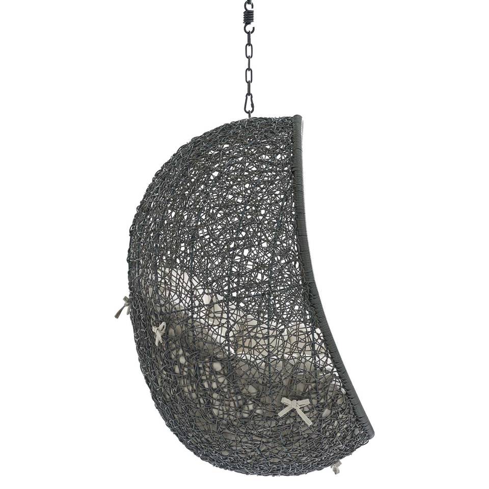 Modway Hide Sunbrella® Fabric Swing Outdoor Patio Lounge Chair Without Stand | Outdoor Porch Swings | 