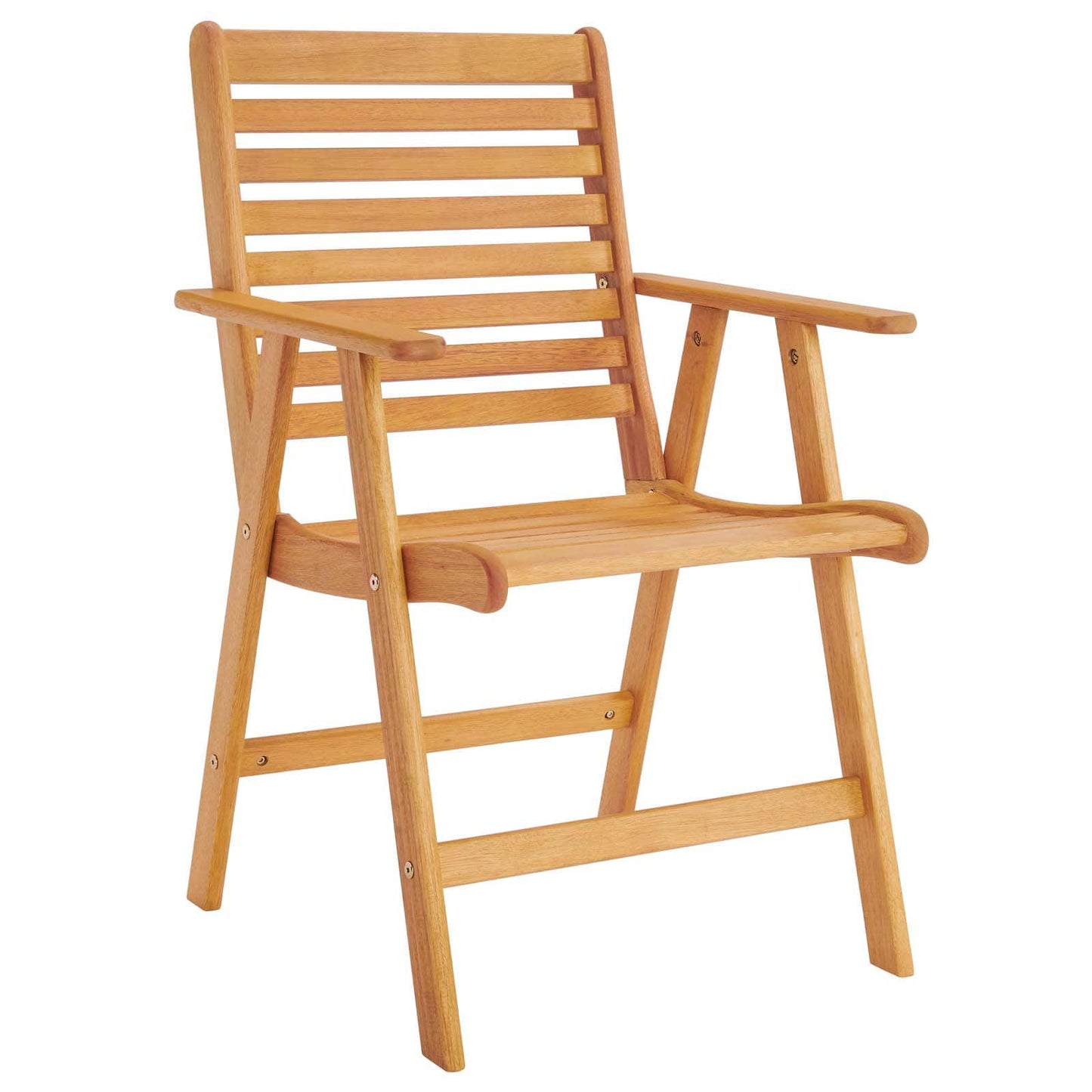 Modway Hatteras Outdoor Patio Eucalyptus Wood Dining Armchair | Armchairs | 