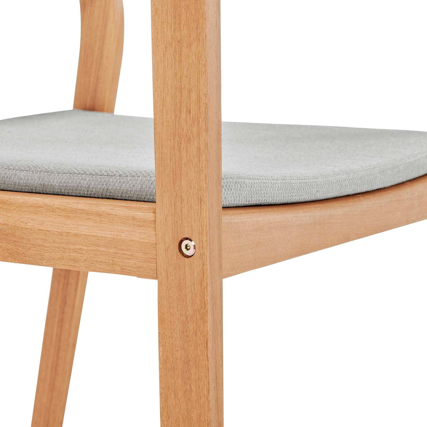 Modway Viewscape Outdoor Patio Ash Wood Dining Armchair | Dining Chairs | Modishstore-3