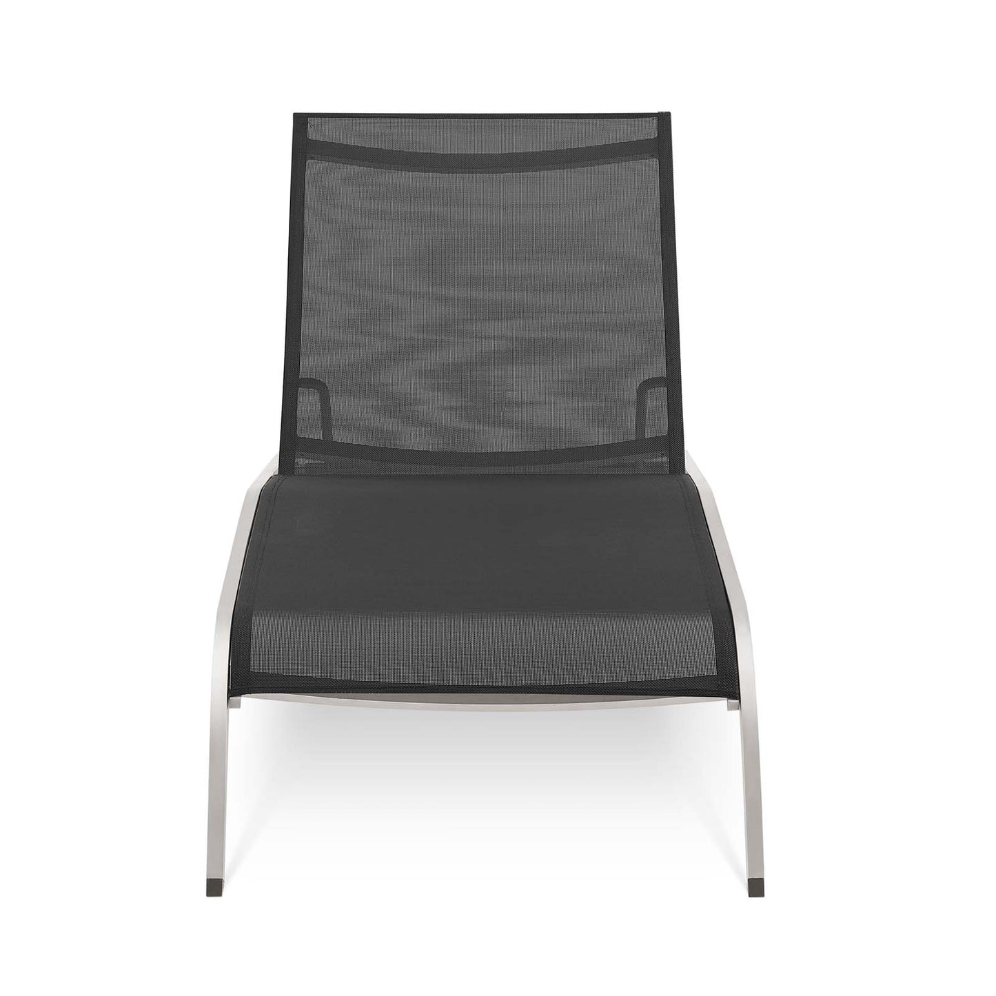 Modway Savannah Mesh Chaise Outdoor Patio Aluminum Lounge Chair | Outdoor Recliners & Lounge Chairs | Modishstore-5