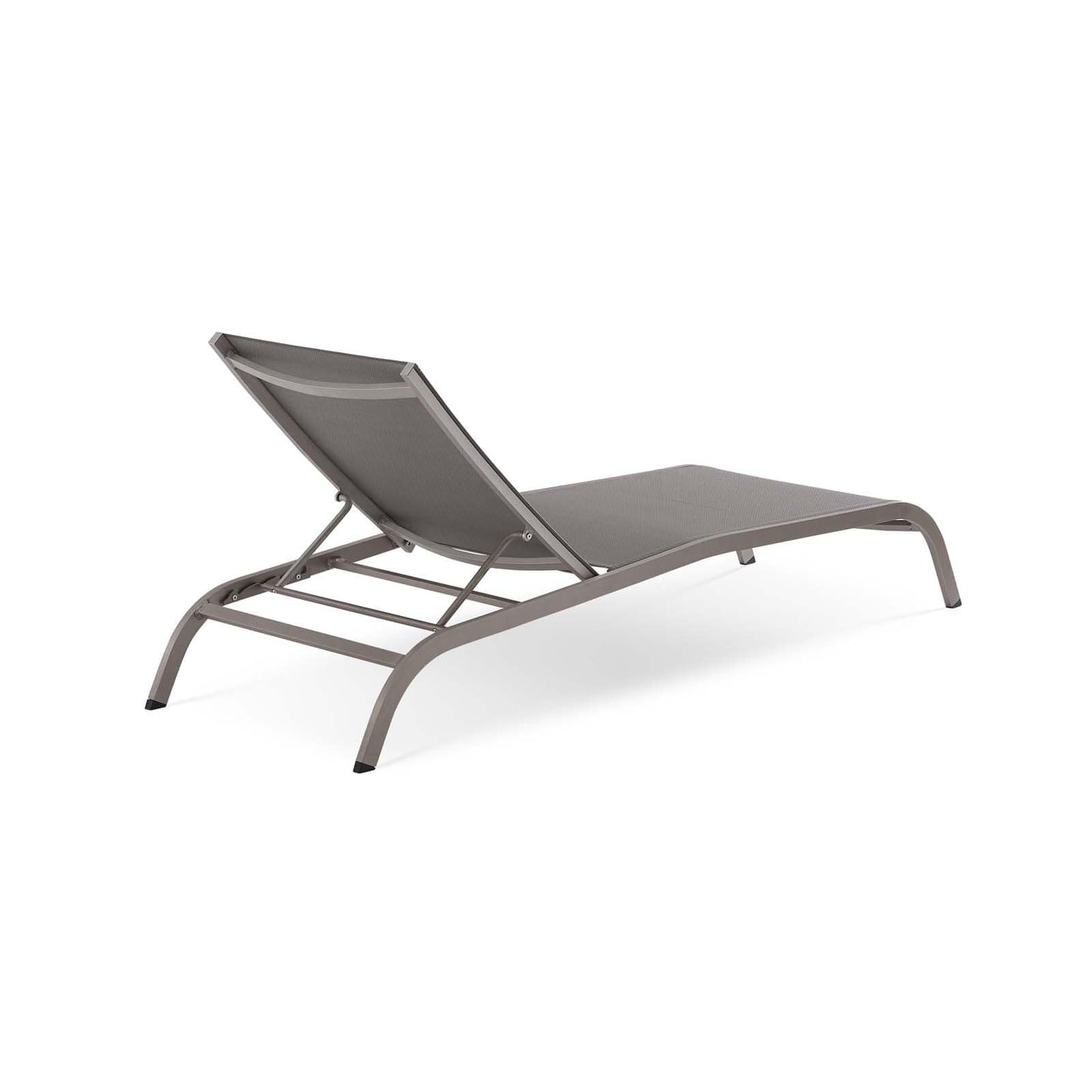 Modway Savannah Mesh Chaise Outdoor Patio Aluminum Lounge Chair | Outdoor Recliners & Lounge Chairs | Modishstore-10