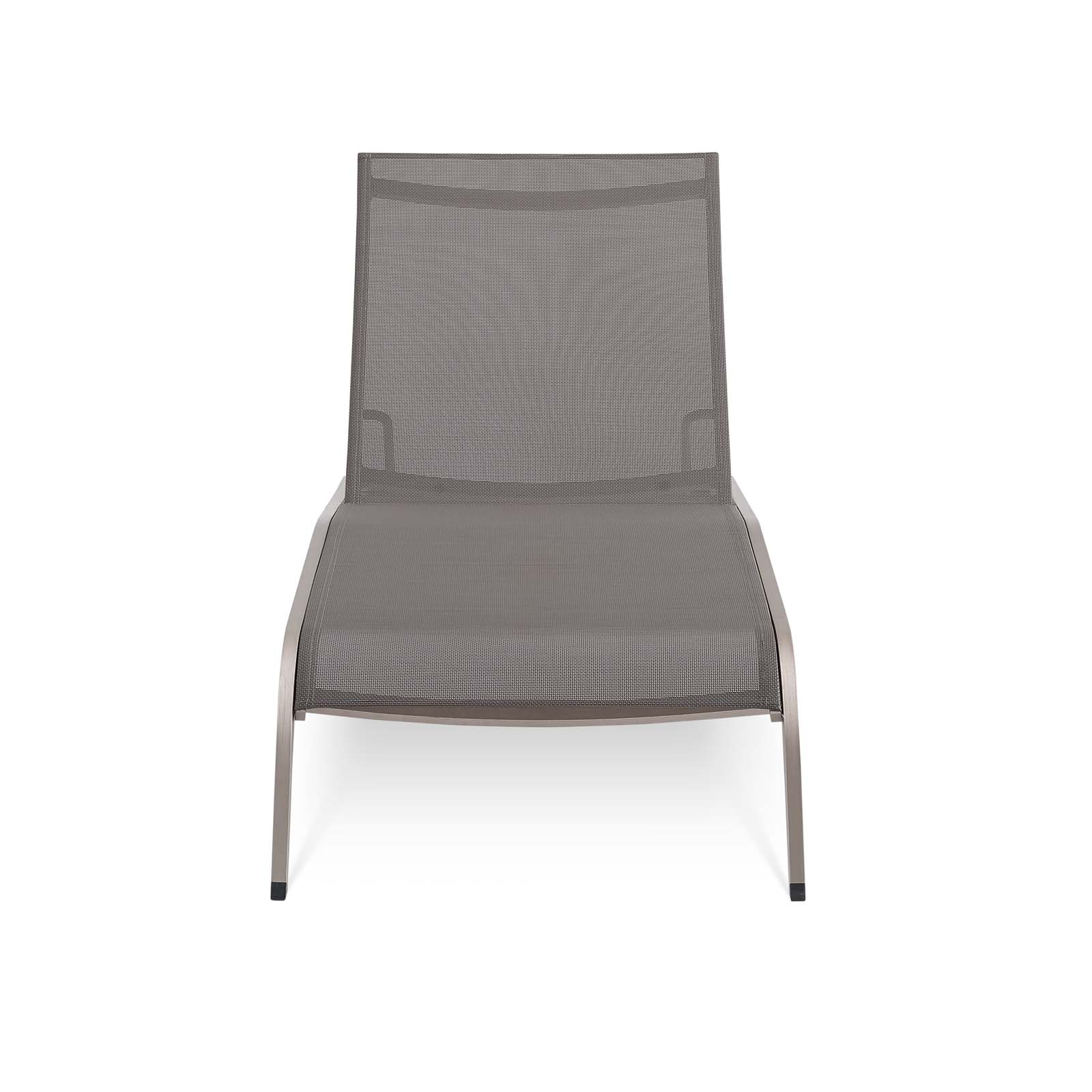 Modway Savannah Mesh Chaise Outdoor Patio Aluminum Lounge Chair | Outdoor Recliners & Lounge Chairs | Modishstore-11