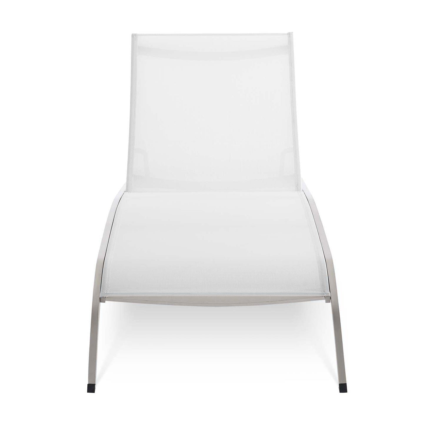 Modway Savannah Mesh Chaise Outdoor Patio Aluminum Lounge Chair | Outdoor Recliners & Lounge Chairs | Modishstore-18