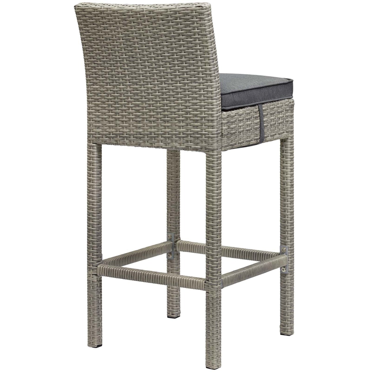 Modway Conduit 5 Piece Outdoor Patio Wicker Rattan Set