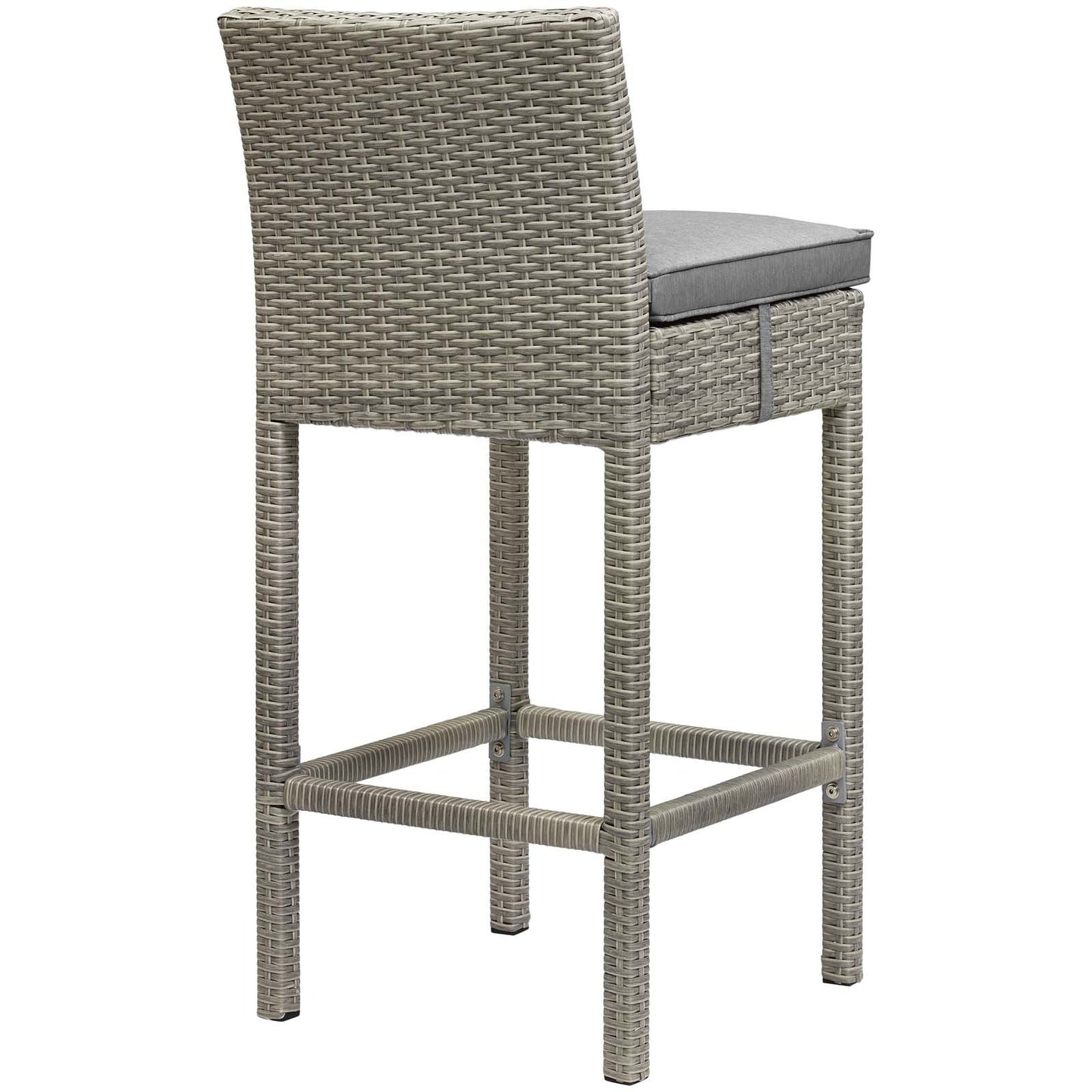 Modway Conduit 5 Piece Outdoor Patio Wicker Rattan Set