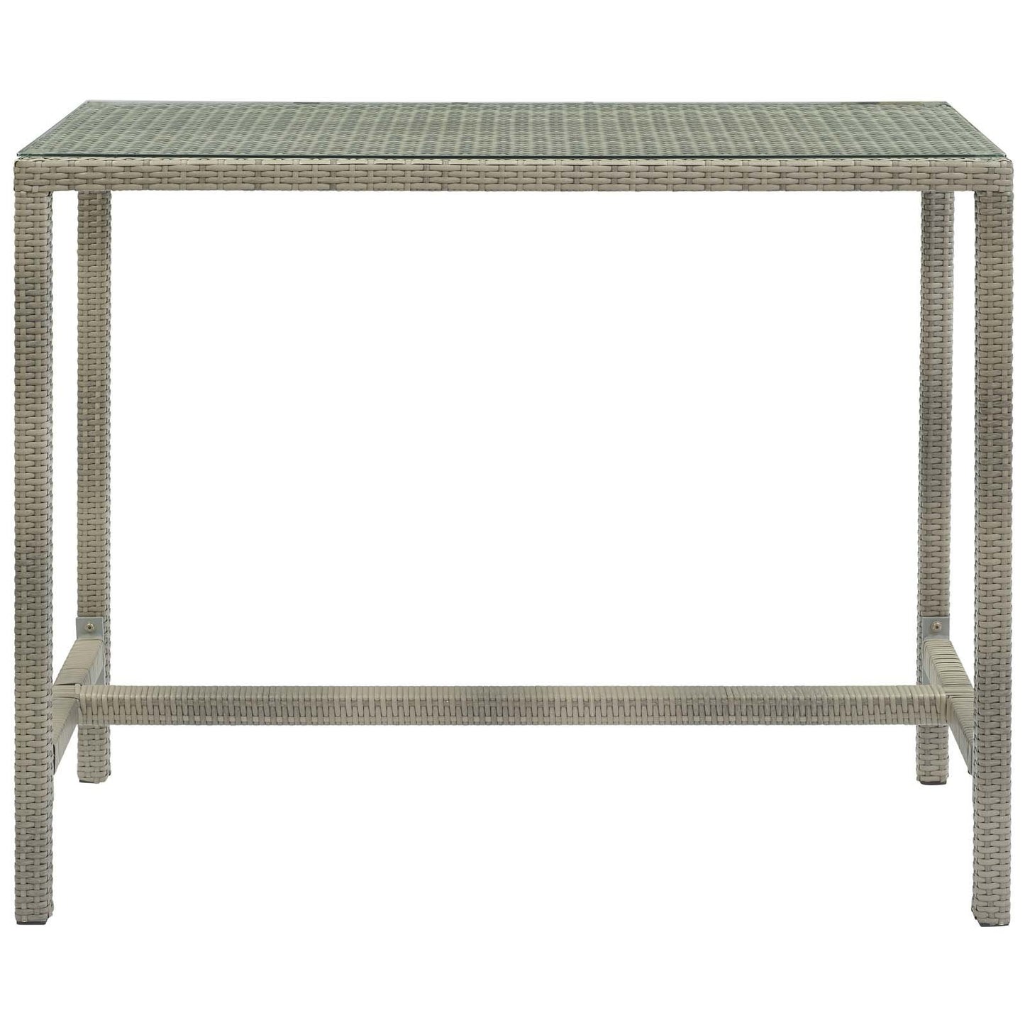 Modway Conduit 5 Piece Outdoor Patio Wicker Rattan Set