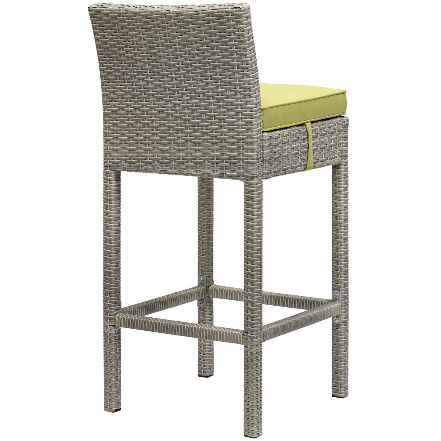 Modway Conduit 5 Piece Outdoor Patio Wicker Rattan Set