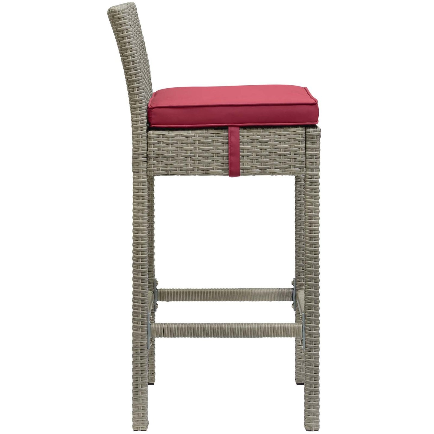 Modway Conduit 5 Piece Outdoor Patio Wicker Rattan Set