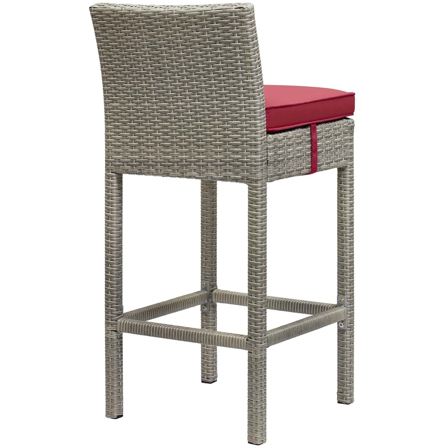 Modway Conduit 5 Piece Outdoor Patio Wicker Rattan Set