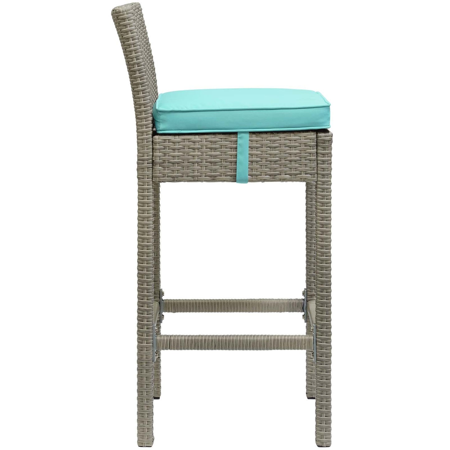 Modway Conduit 5 Piece Outdoor Patio Wicker Rattan Set