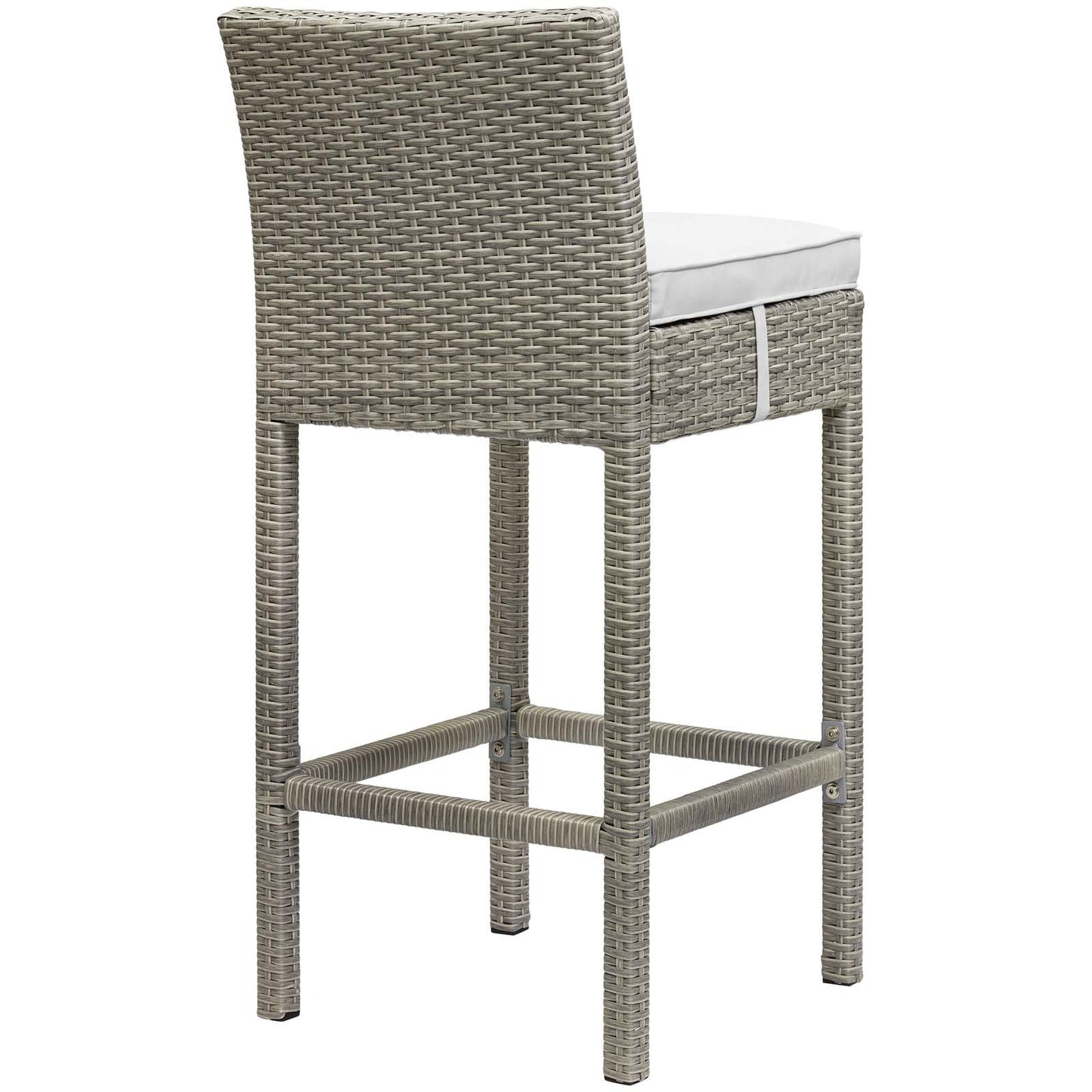Modway Conduit 5 Piece Outdoor Patio Wicker Rattan Set