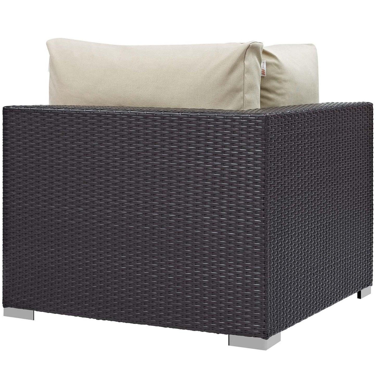 Modway Convene 5 Piece Set Outdoor Patio with Fire Pit