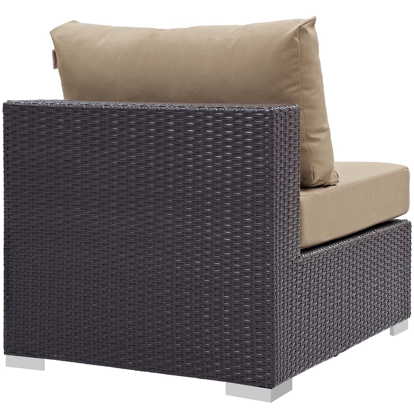 Modway Convene 5 Piece Set Outdoor Patio with Fire Pit