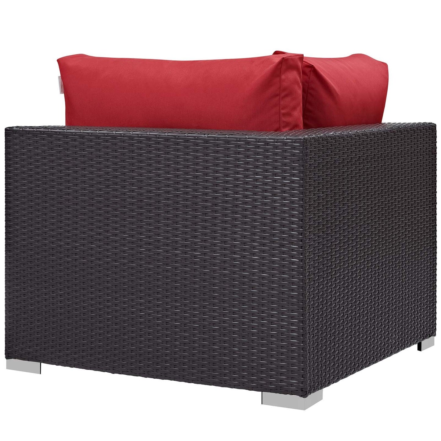 Modway Convene 5 Piece Set Outdoor Patio with Fire Pit