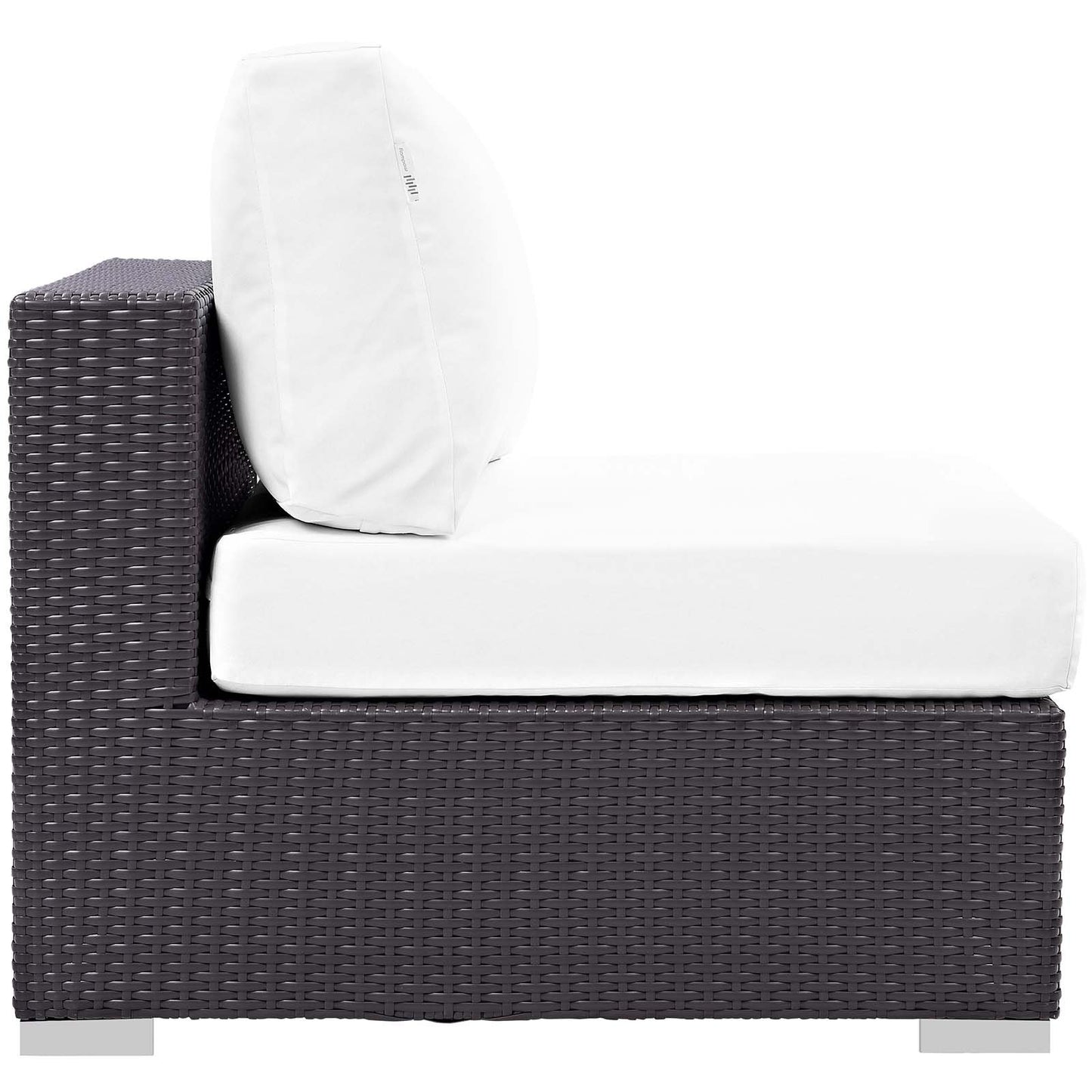 Modway Convene 5 Piece Set Outdoor Patio with Fire Pit