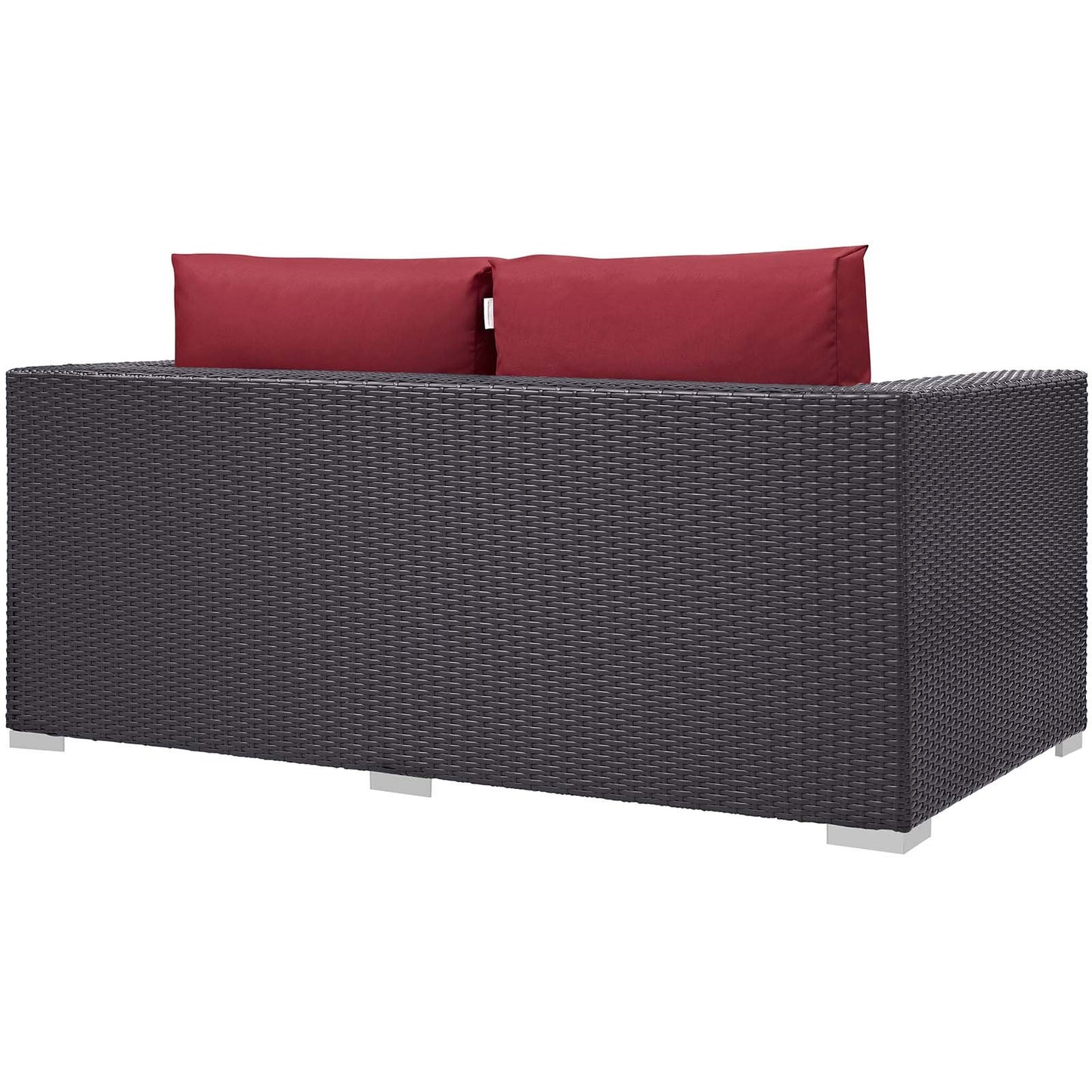 Modway Convene 4 Piece Set Outdoor Patio with Fire Pit