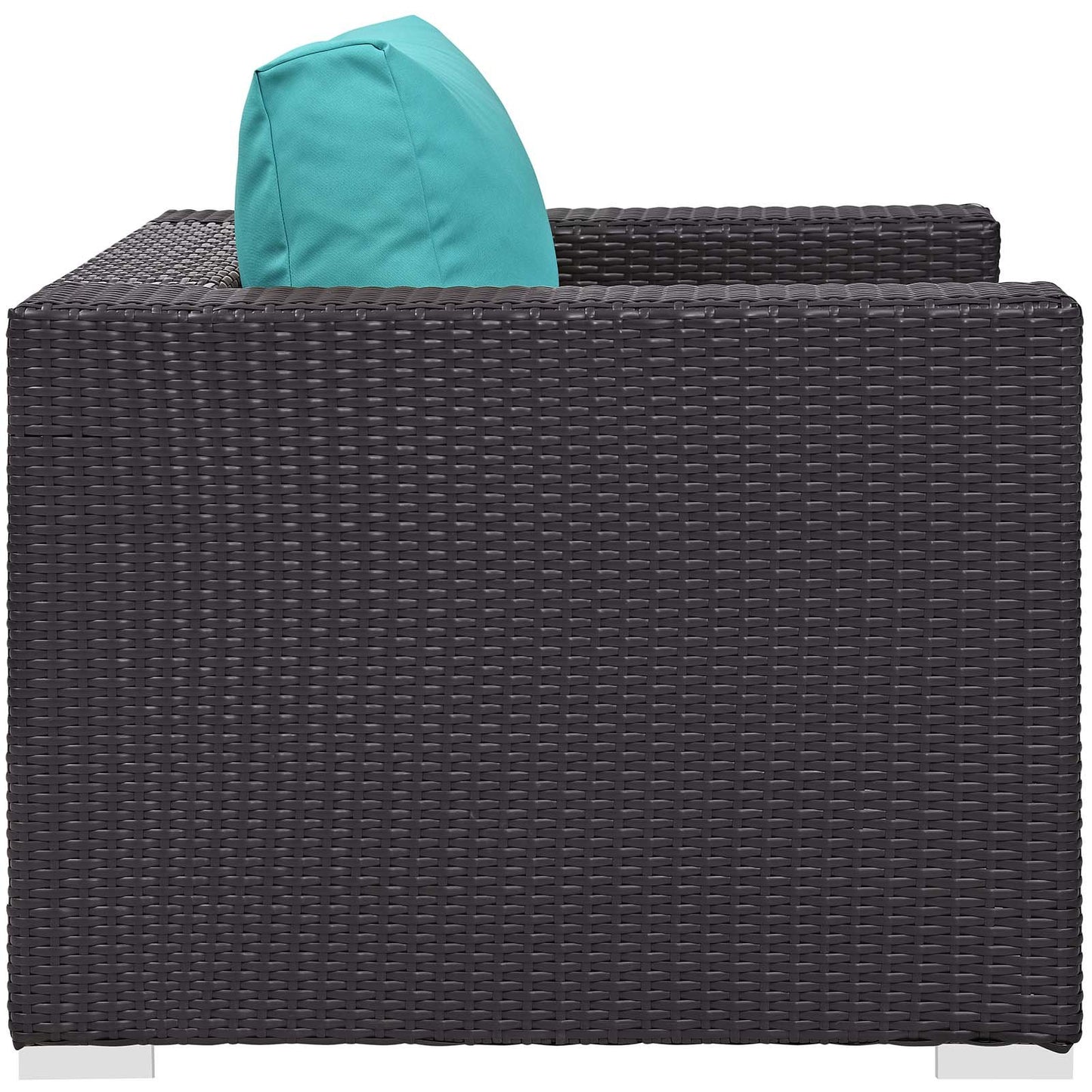 Modway Convene 4 Piece Set Outdoor Patio with Fire Pit