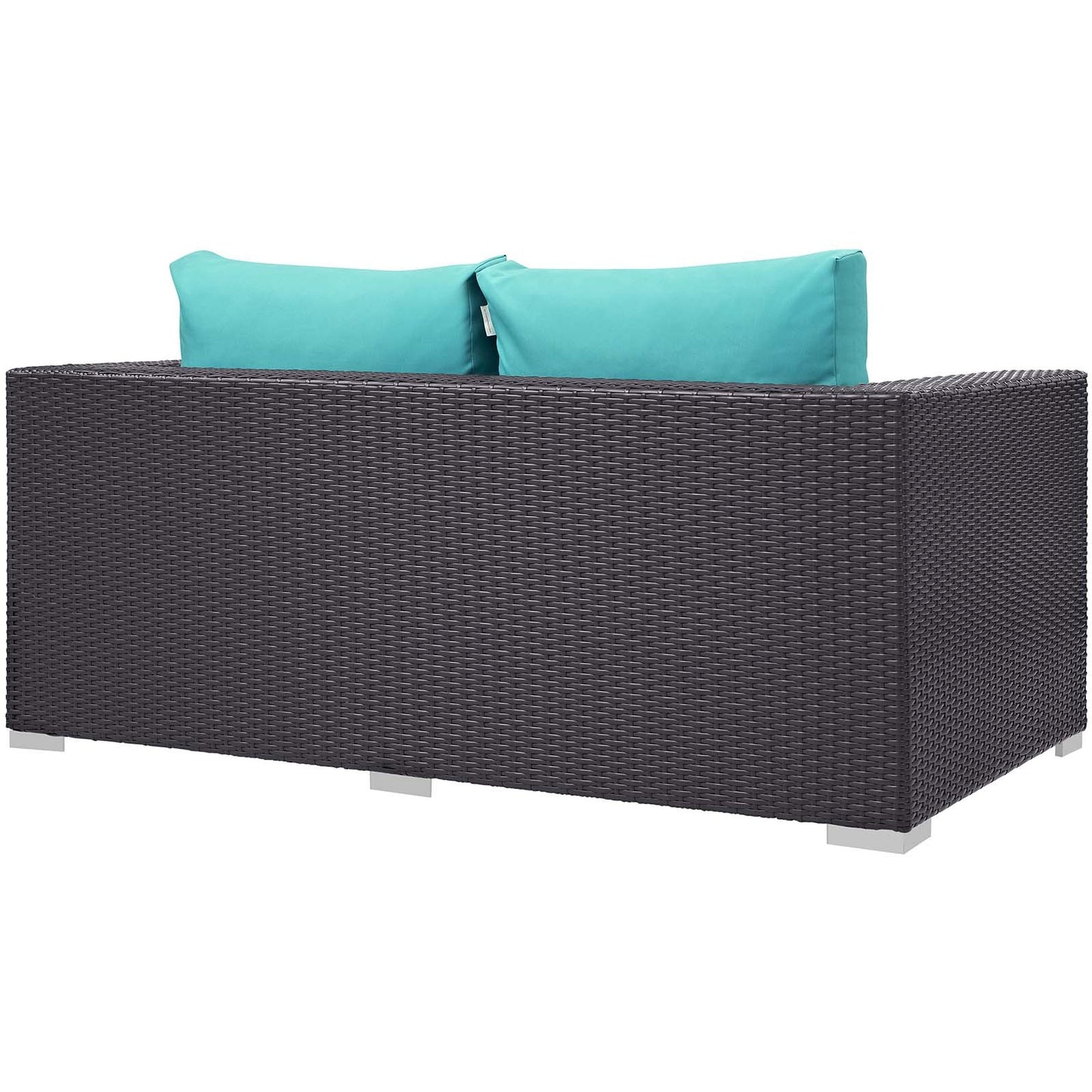 Modway Convene 4 Piece Set Outdoor Patio with Fire Pit