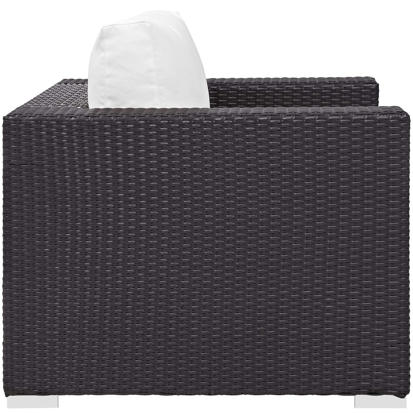 Modway Convene 4 Piece Set Outdoor Patio with Fire Pit