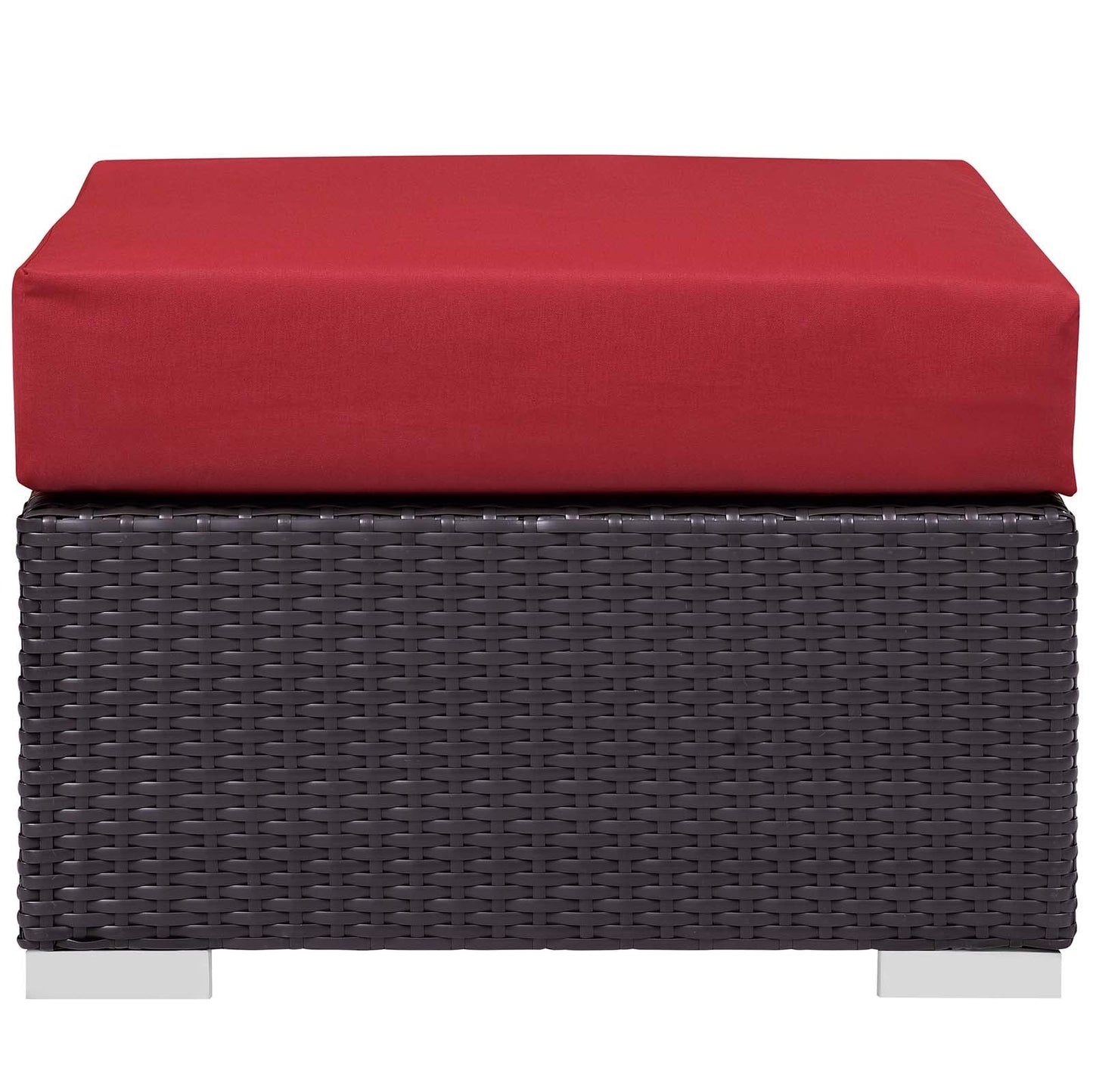 Modway Convene 5 Piece Set Outdoor Patio with Fire Pit-EEI-3726 | Outdoor Sofas, Loveseats & Sectionals | 