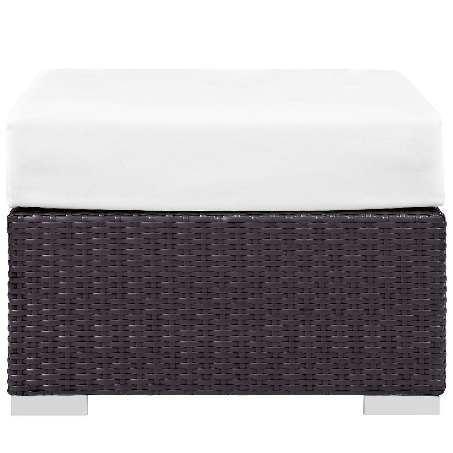 Modway Convene 5 Piece Set Outdoor Patio with Fire Pit-EEI-3726 | Outdoor Sofas, Loveseats & Sectionals | 
