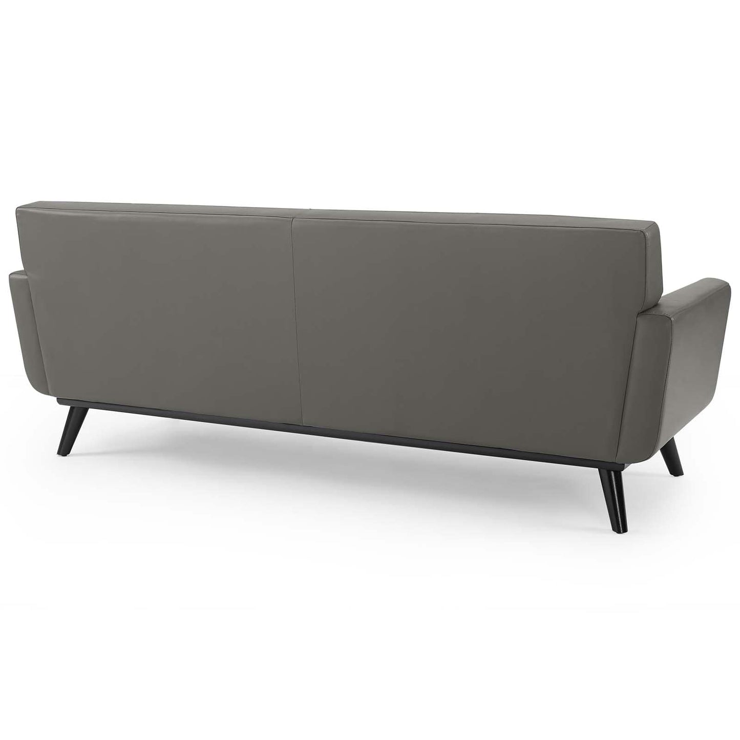 Modway Engage Top-Grain Leather Living Room Lounge Sofa | Sofas | 