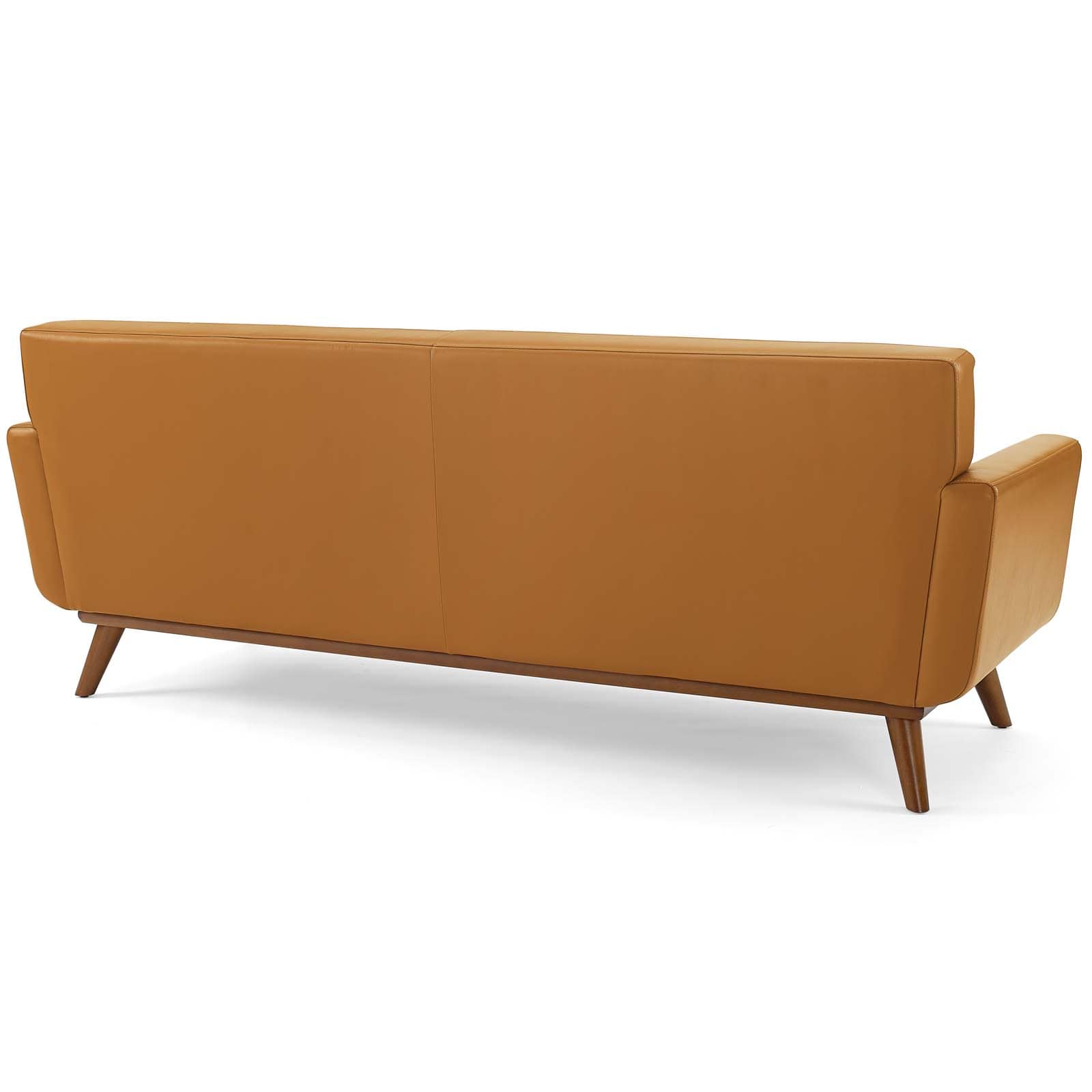 Modway Engage Top-Grain Leather Living Room Lounge Sofa | Sofas | 
