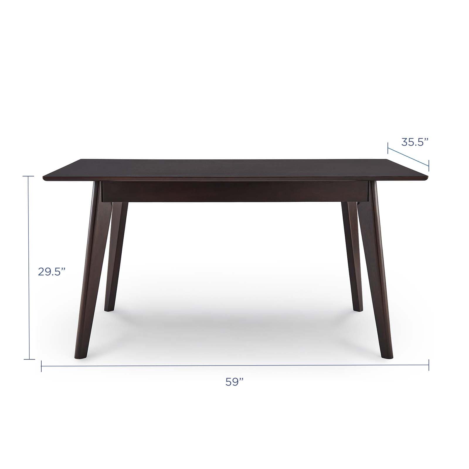 Modway Oracle 59" Rectangle Dining Table | Dining Tables | Modishstore-3