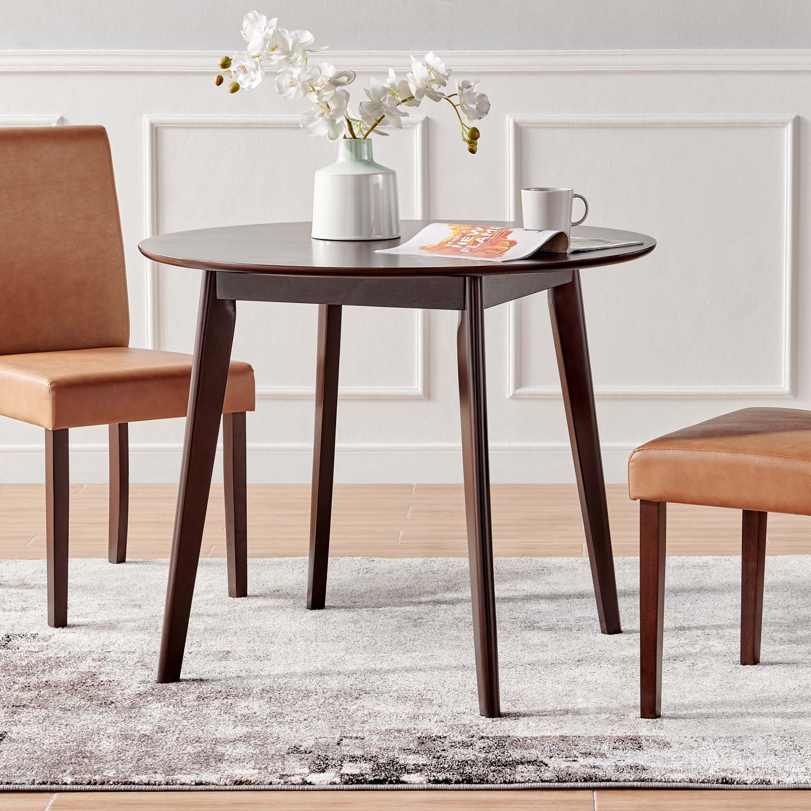 Modway Vision 35" Round Dining Table | Dining Tables | Modishstore