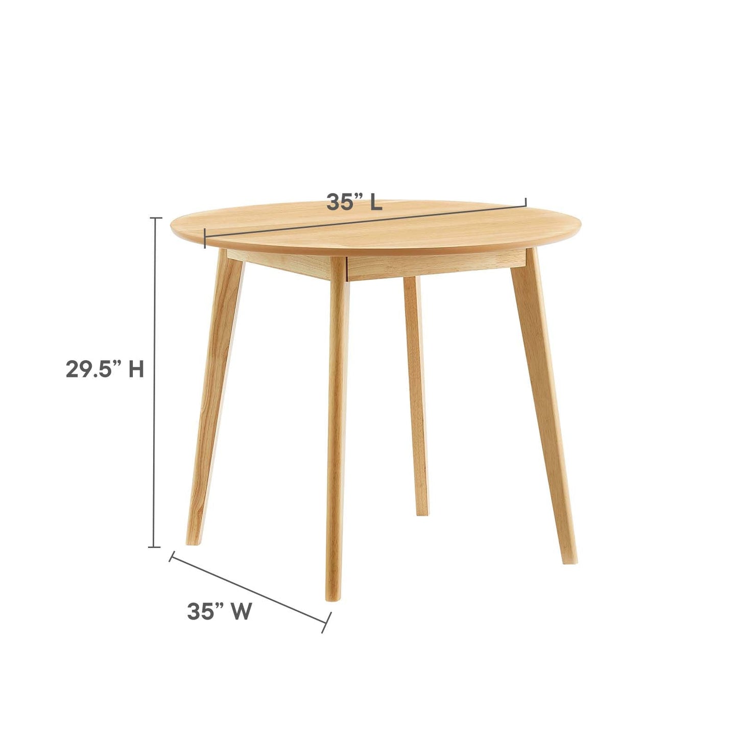 Modway Vision 35" Round Dining Table - EEI-3749