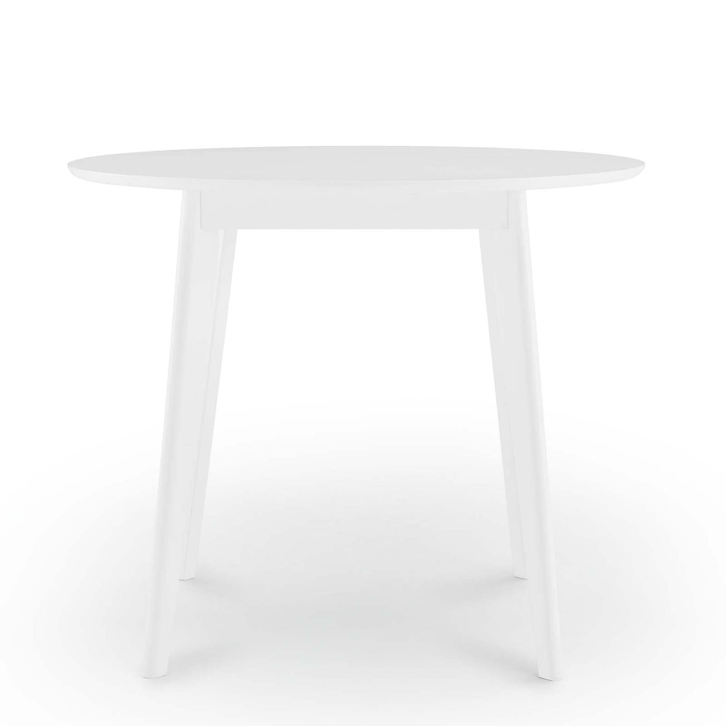 Modway Vision 35" Round White Dining Table | Dining Tables | Modishstore-4