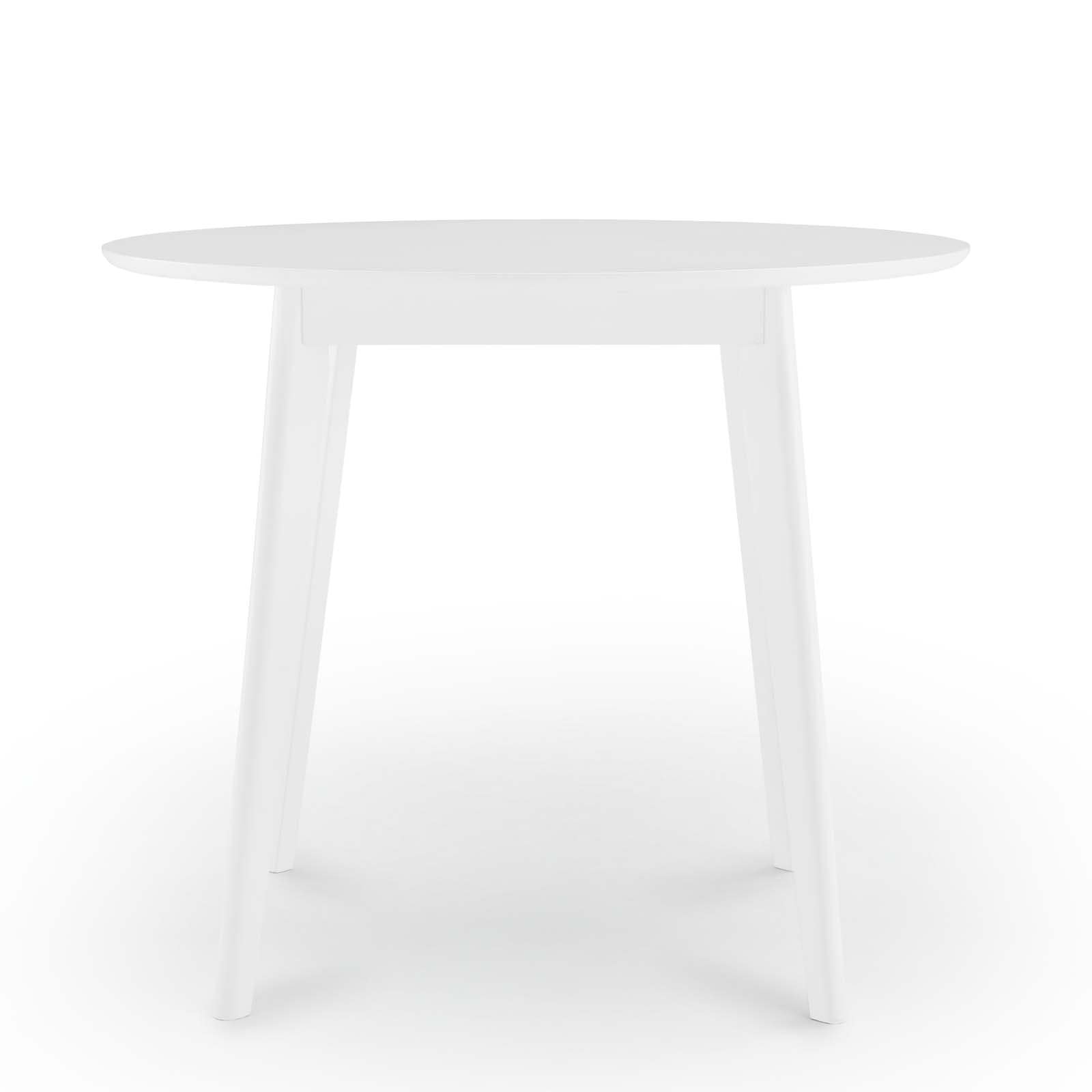 Modway Vision 35" Round White Dining Table | Dining Tables | Modishstore-4