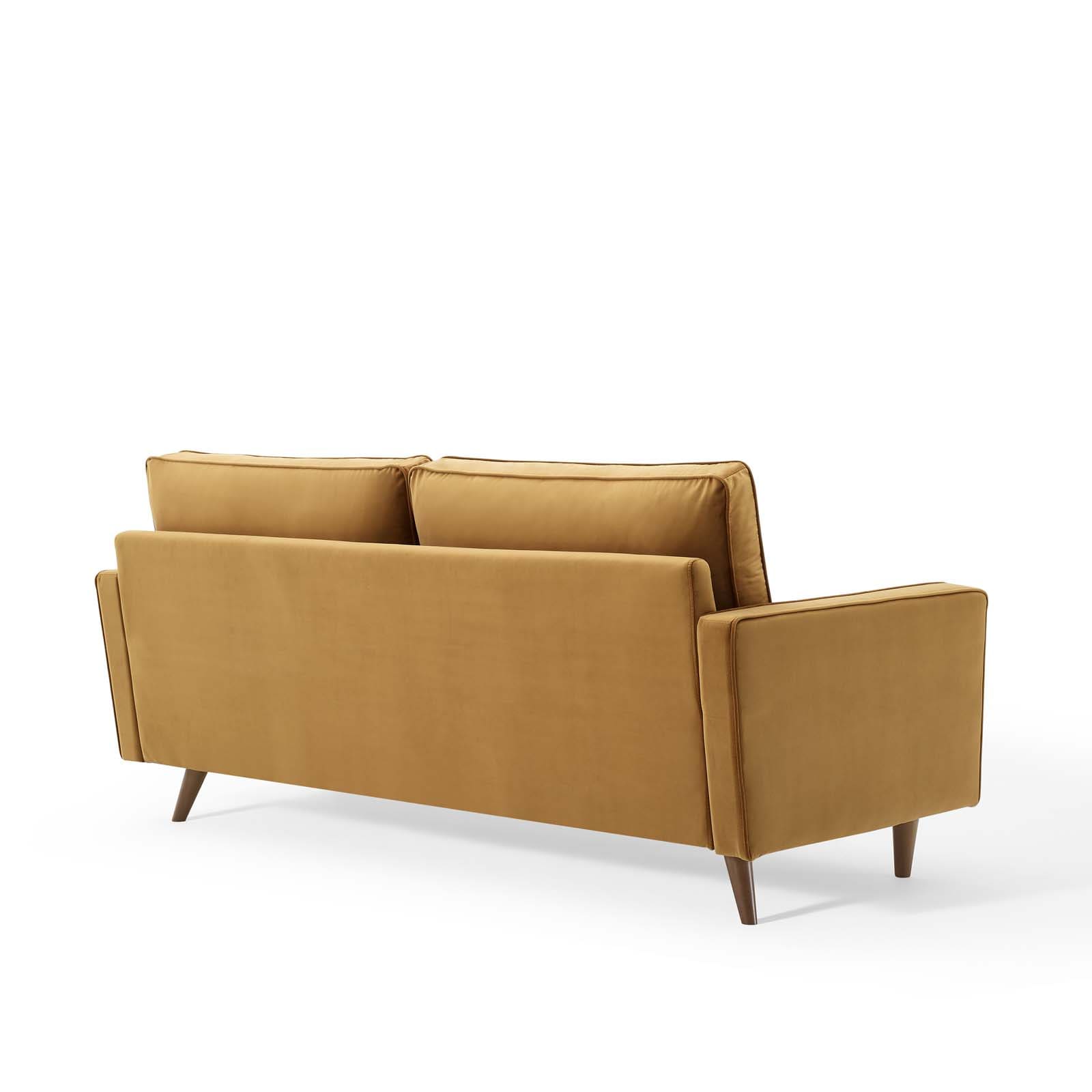 Modway Valour Performance Velvet Sofa | Sofas | Modishstore-3