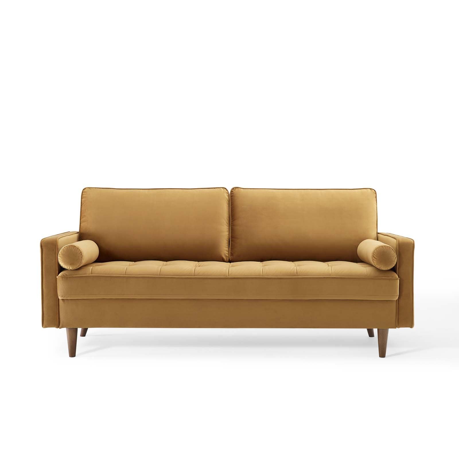 Modway Valour Performance Velvet Sofa | Sofas | Modishstore-5