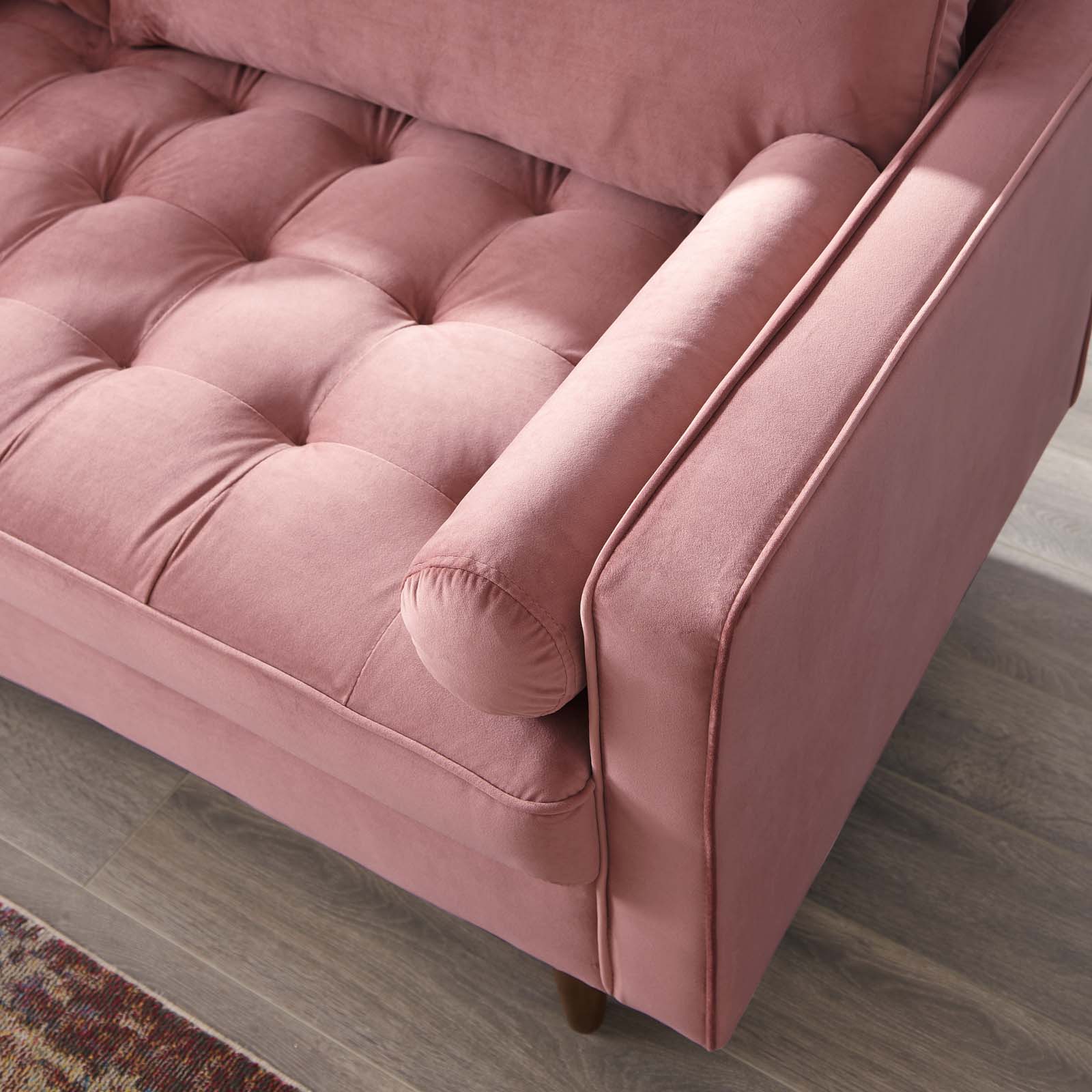 Modway Valour Performance Velvet Sofa | Sofas | Modishstore-16