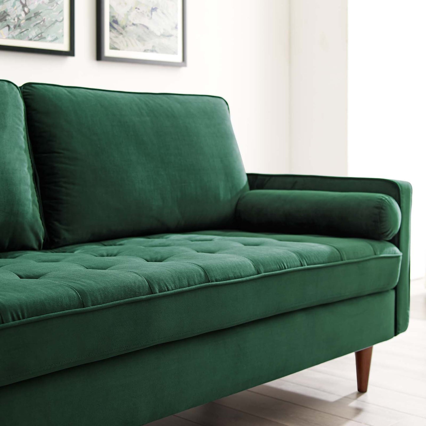Modway Valour Performance Velvet Sofa | Sofas | Modishstore-22