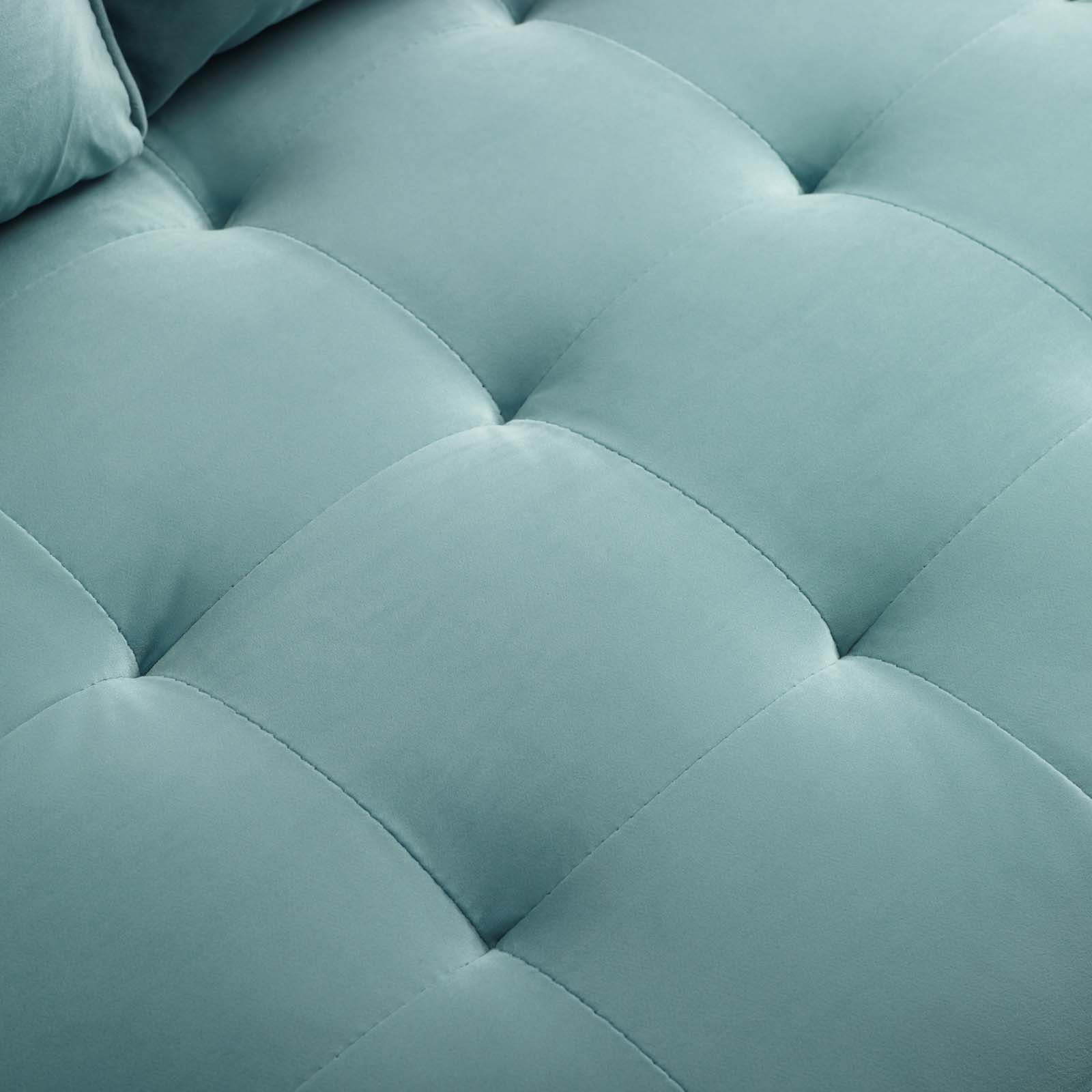 Modway Valour Performance Velvet Sofa | Sofas | Modishstore-38